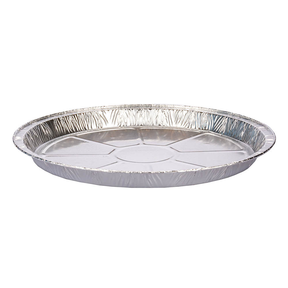 PLATO ALUMINIO DESCARTABLE 26CM *25UNID