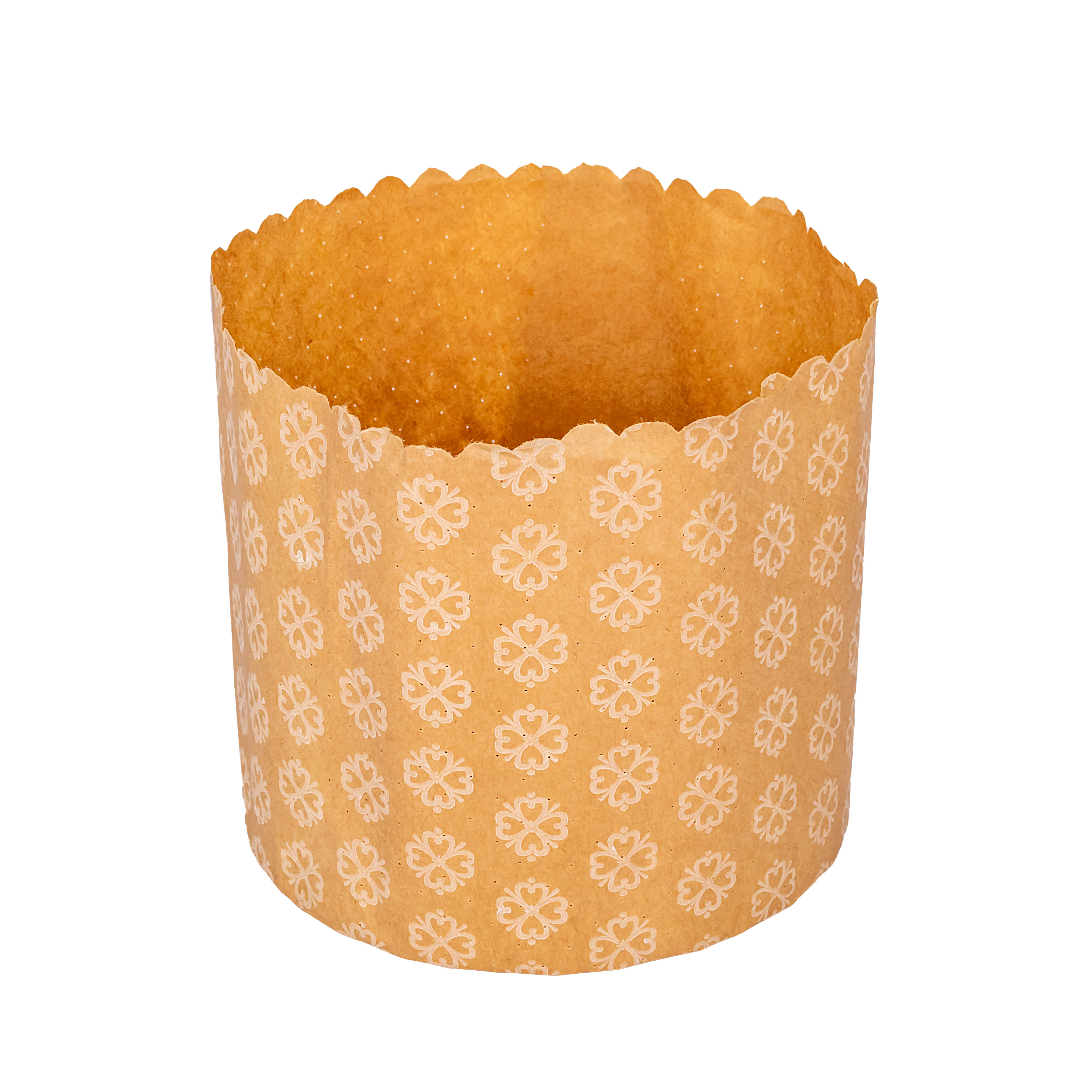 MOLDE PAN DULCE PAPEL .750GRS (13.5CM) *100UNID