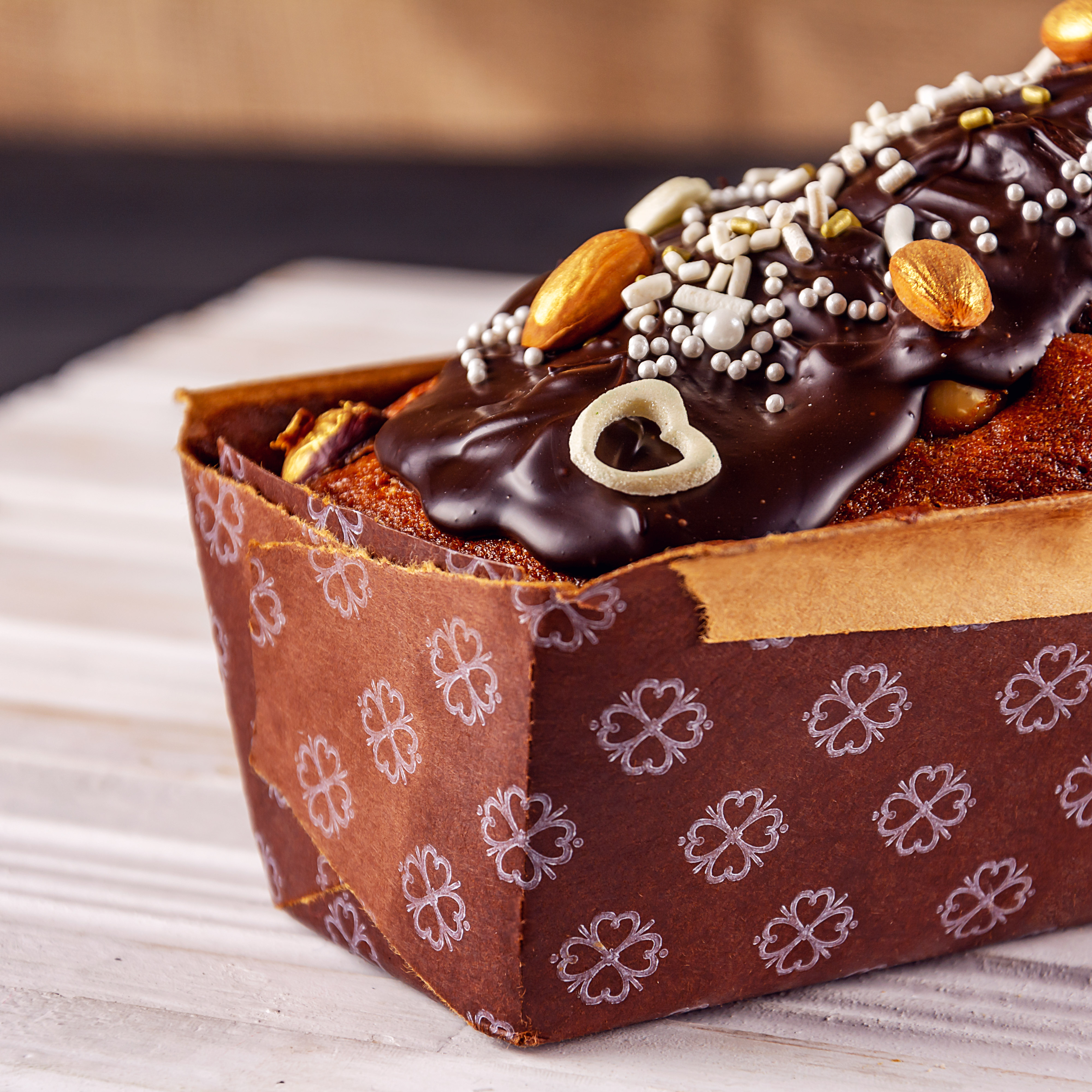 MOLDE BUDIN PAPEL .MEDIANO 250/300GRS (5*18.5*5CM) *100UNID