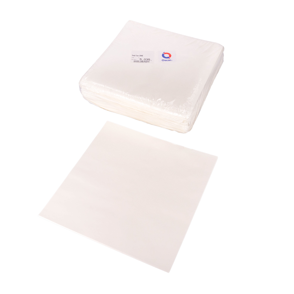 PAPEL SATINADO 30*30CM MONOLUCIDO (PARA CAJA PIZZA GRANDE) *KG