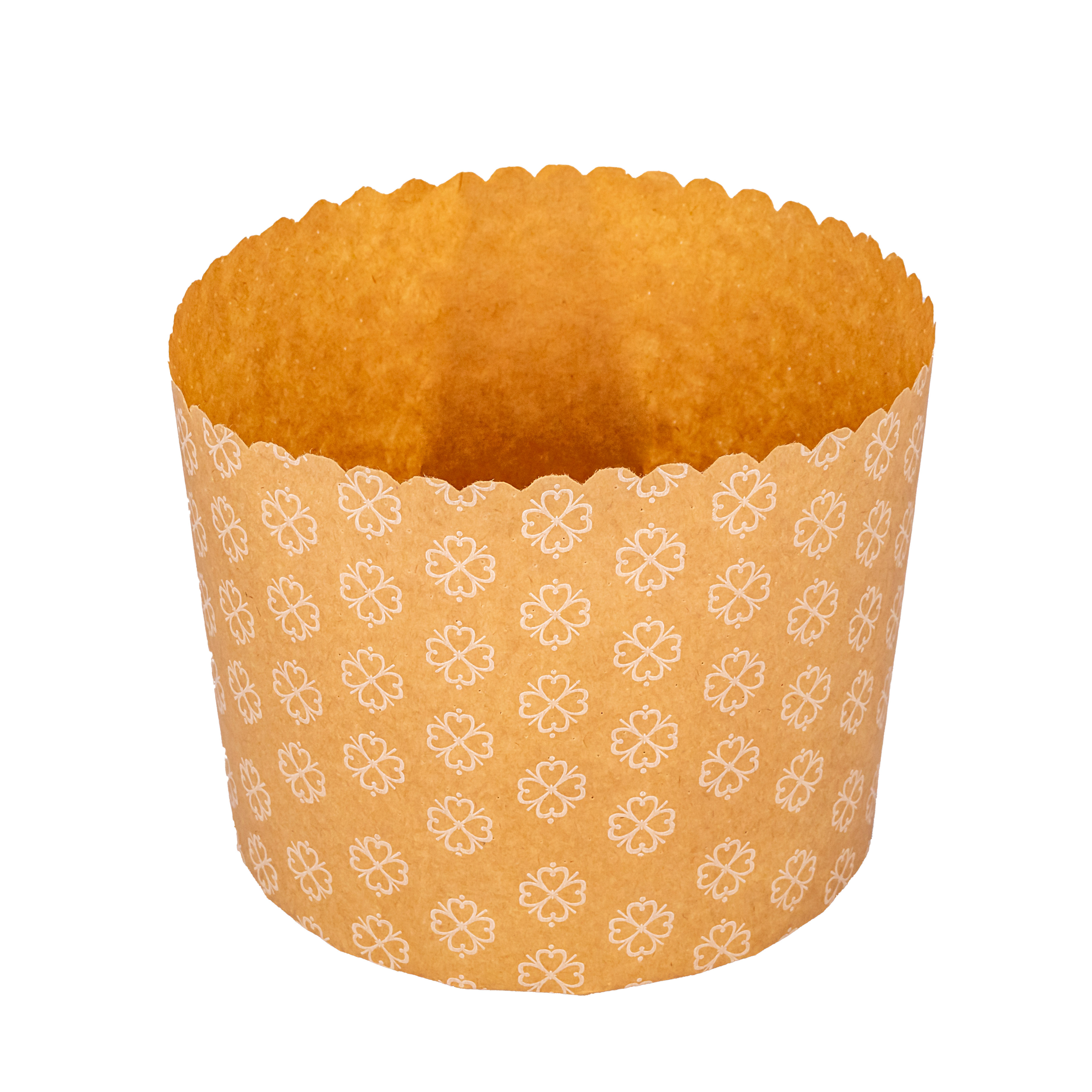 MOLDE PAN DULCE PAPEL 1000GRS (14CM) *100UNID