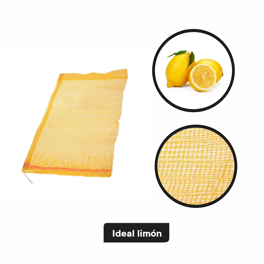 BOLSA AGRO RAFIA AMARILLA 35*68CM (REJILLA) *UNID