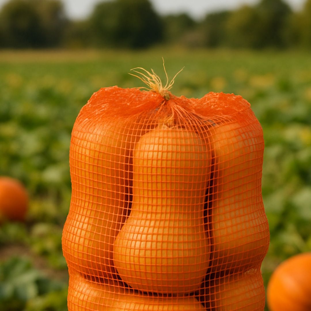 BOLSA AGRO RAFIA NARANJA 34*68CM (REJILLA) *UNID