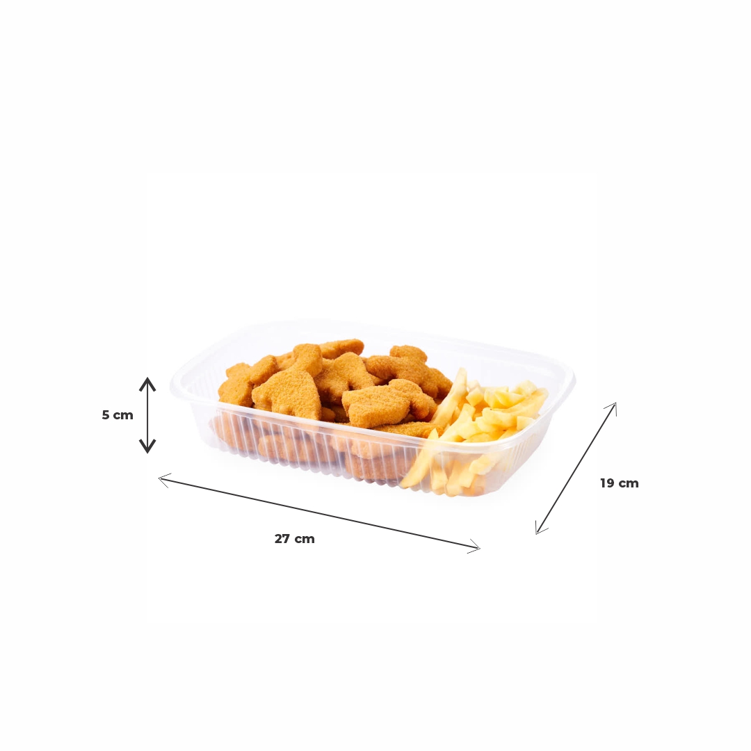 BANDEJA MICRO CELPACK Nº107 ECO (19*25*5CM) *100UNID