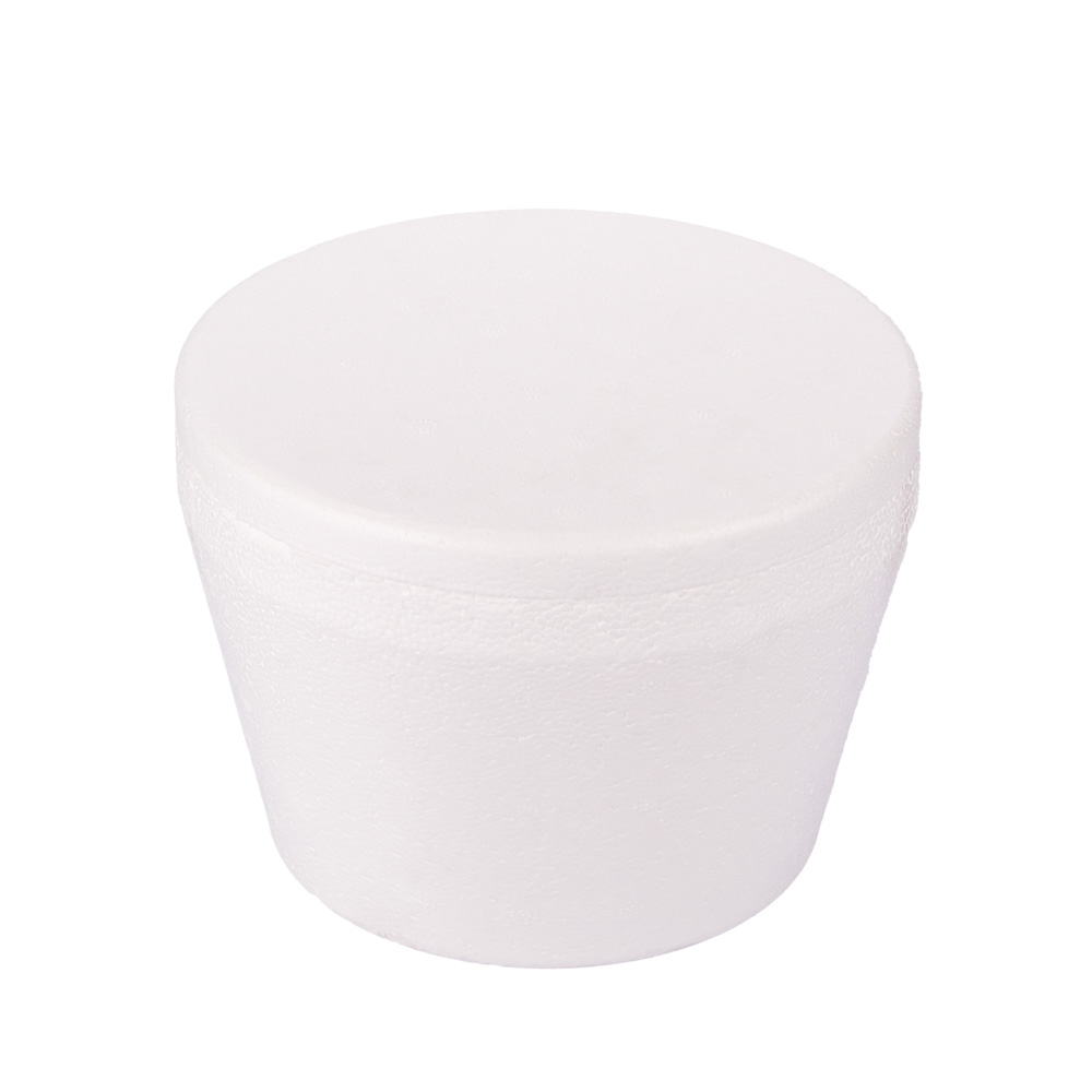 POTE HELADO TELGOPOR 1KG (17.5CM DIAM*11.5CM ALTO) *20UNID