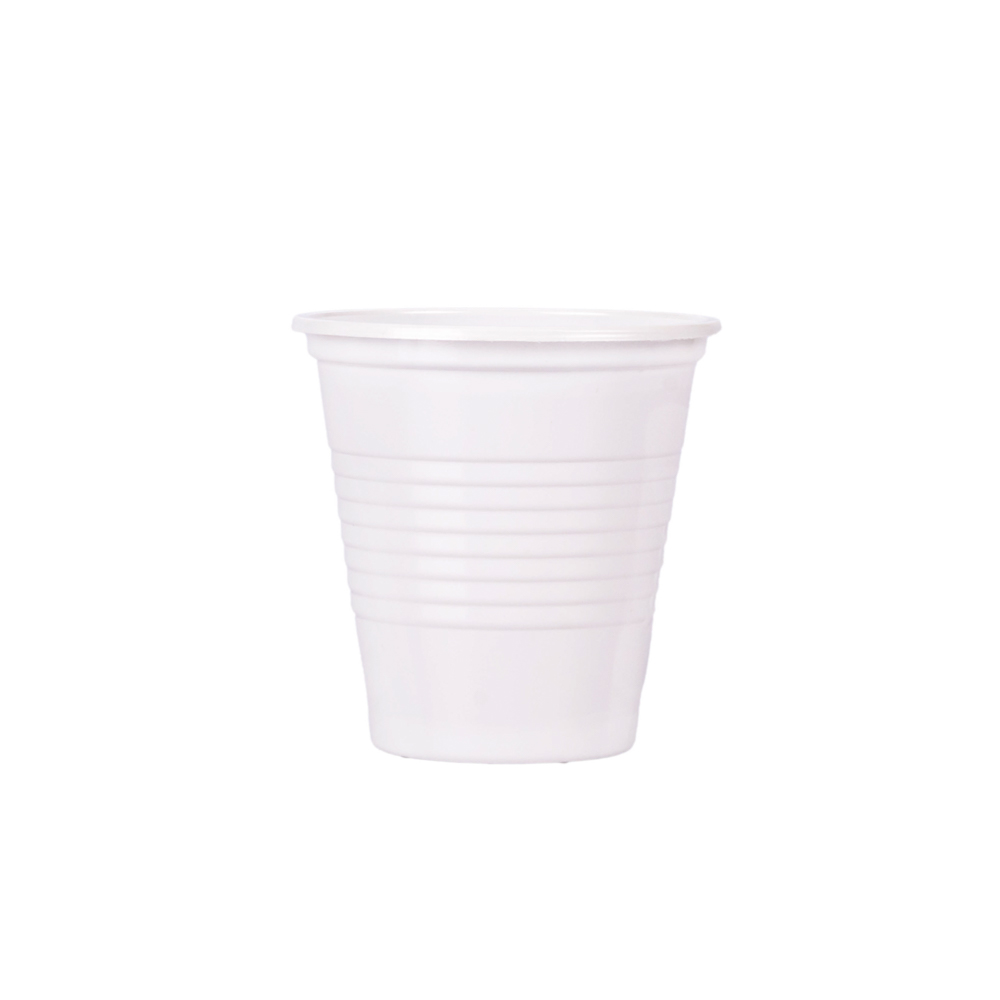 VASOS PLASTICOS BLANCOS .70CC PLASTIVAS *100UNID