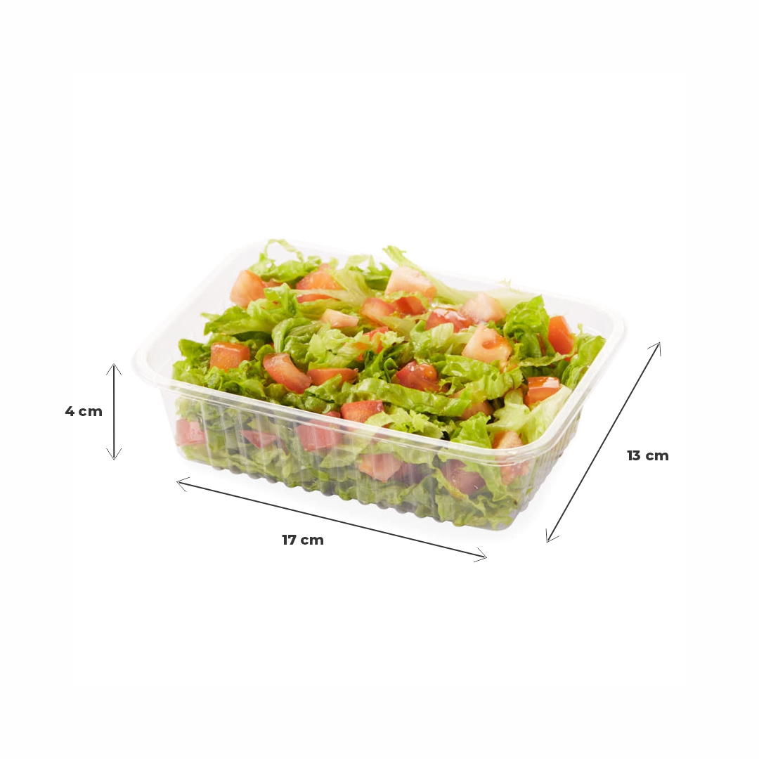 BANDEJA PET CRISTAL CELPACK Nº103 (13*17*4CM) *100UNID