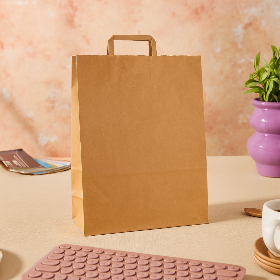 BOLSA BOUTIQUE PAPEL KRAFT 30*12*41CM *UNID