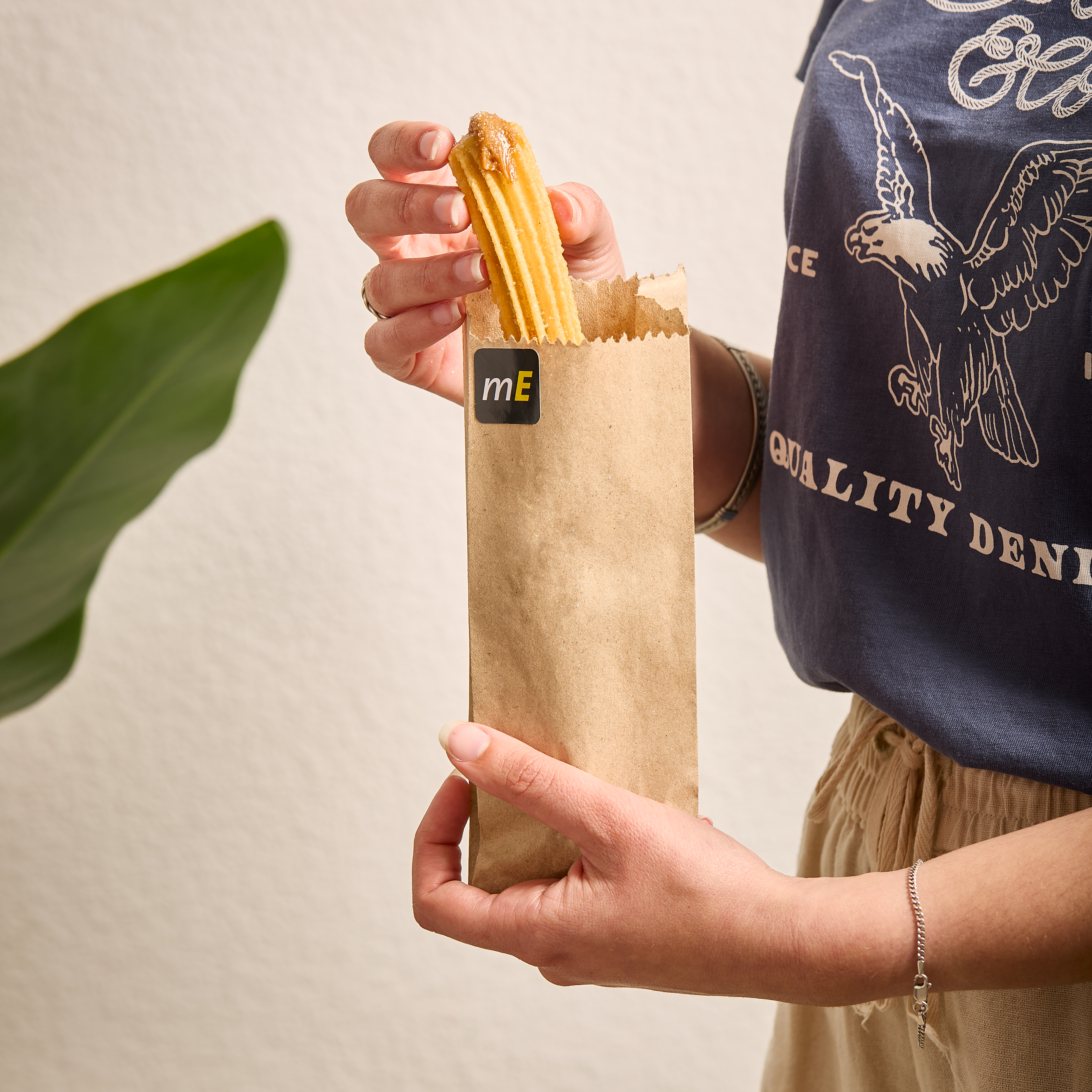 BOLSAS FACTURA PAPEL KRAFT N°1 LARGA (8*15CM) *100UNID