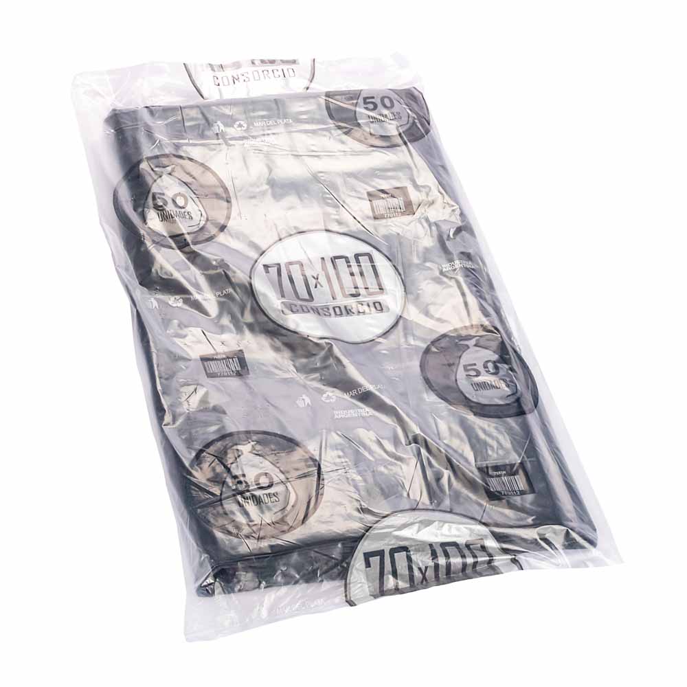 BOLSAS RESIDUO NEGRA CANDE (PAQ*50U) 70*100 (35MIC) REFORZADA *UNID