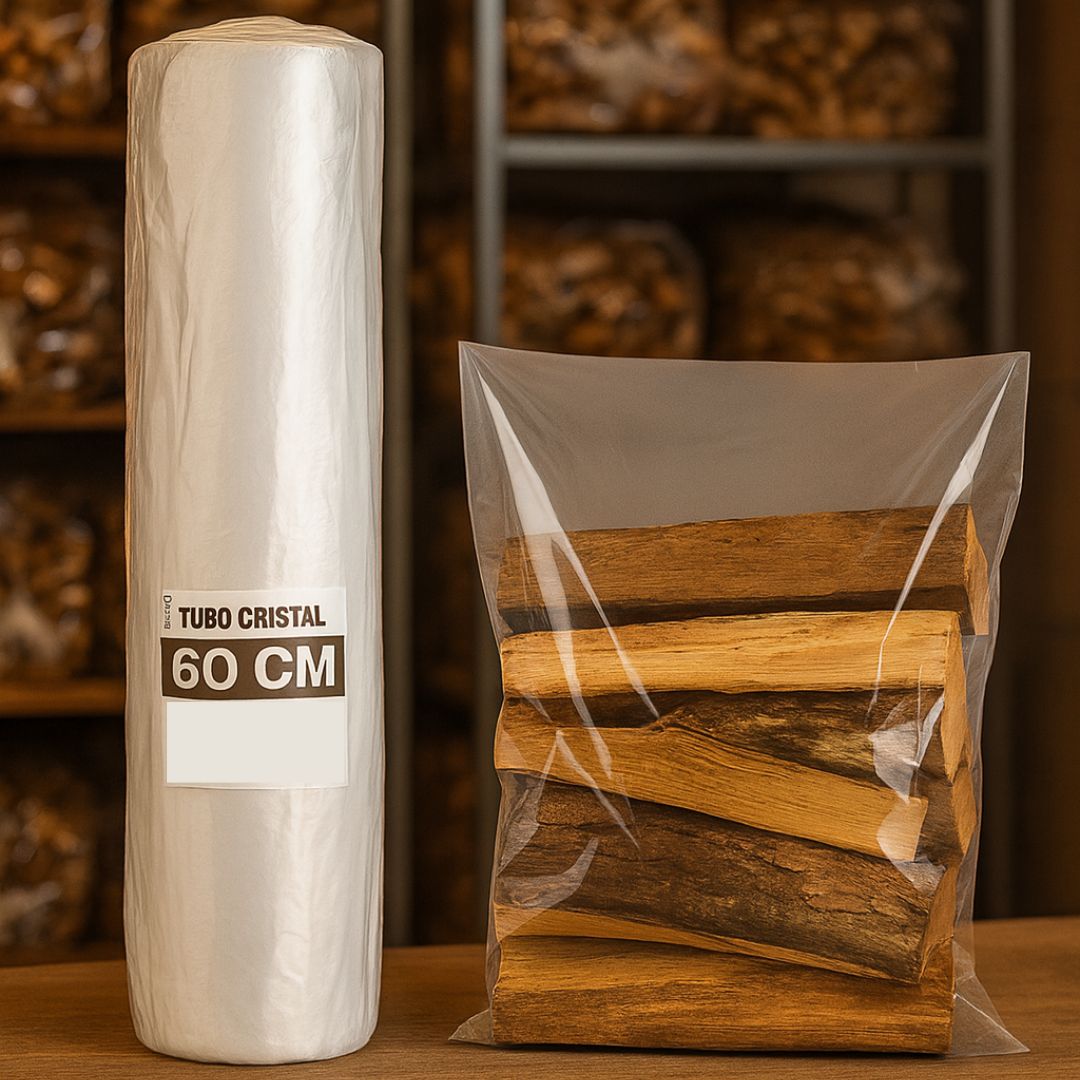 TUBO SIN CORTE FERNANDEZ PE CRISTAL (B/D - 45MIC) .60CM*100MTS *UNID