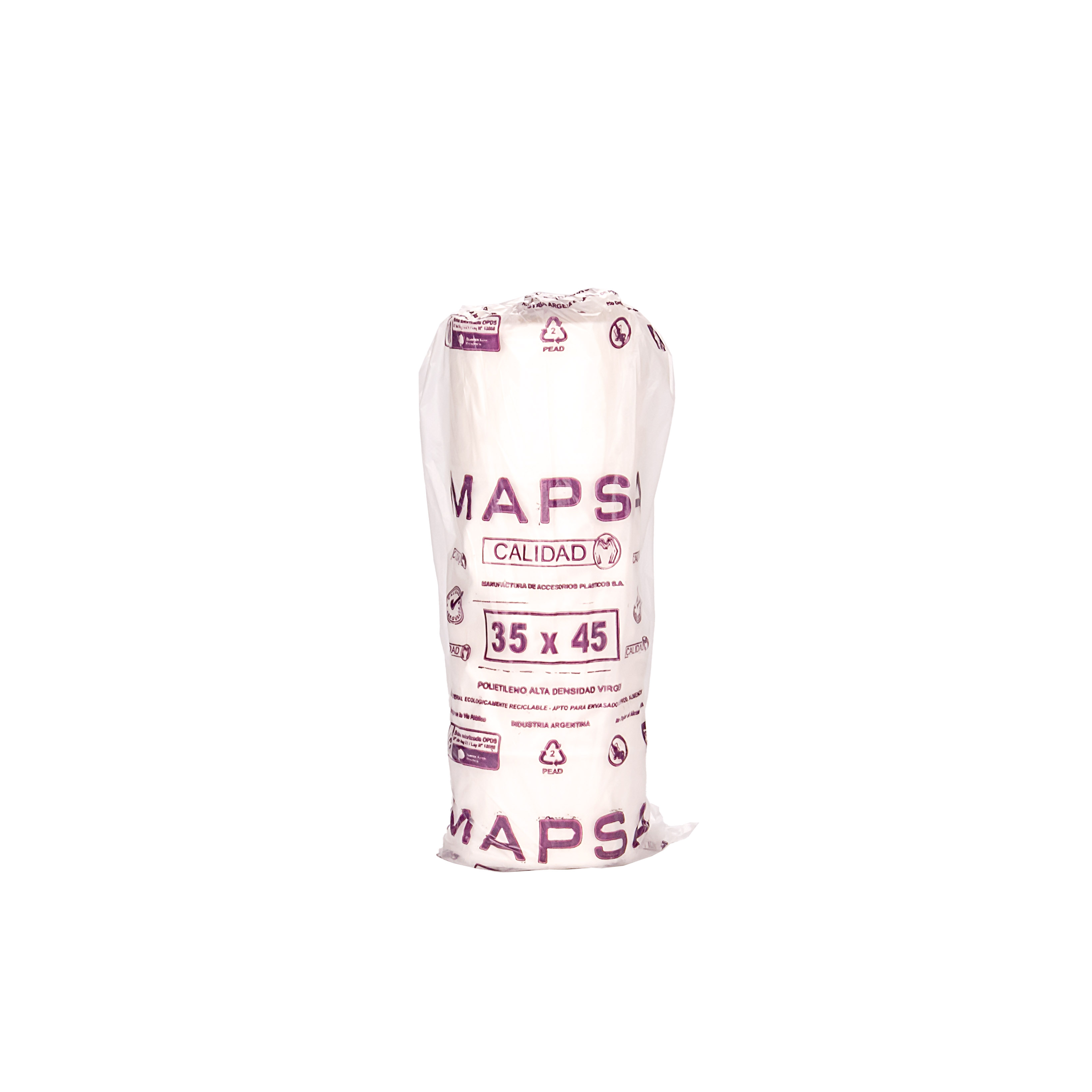 BOLSAS ARRANQUE A/D (ROLLO *750GRS) 35*45CM MAPSA *UNID