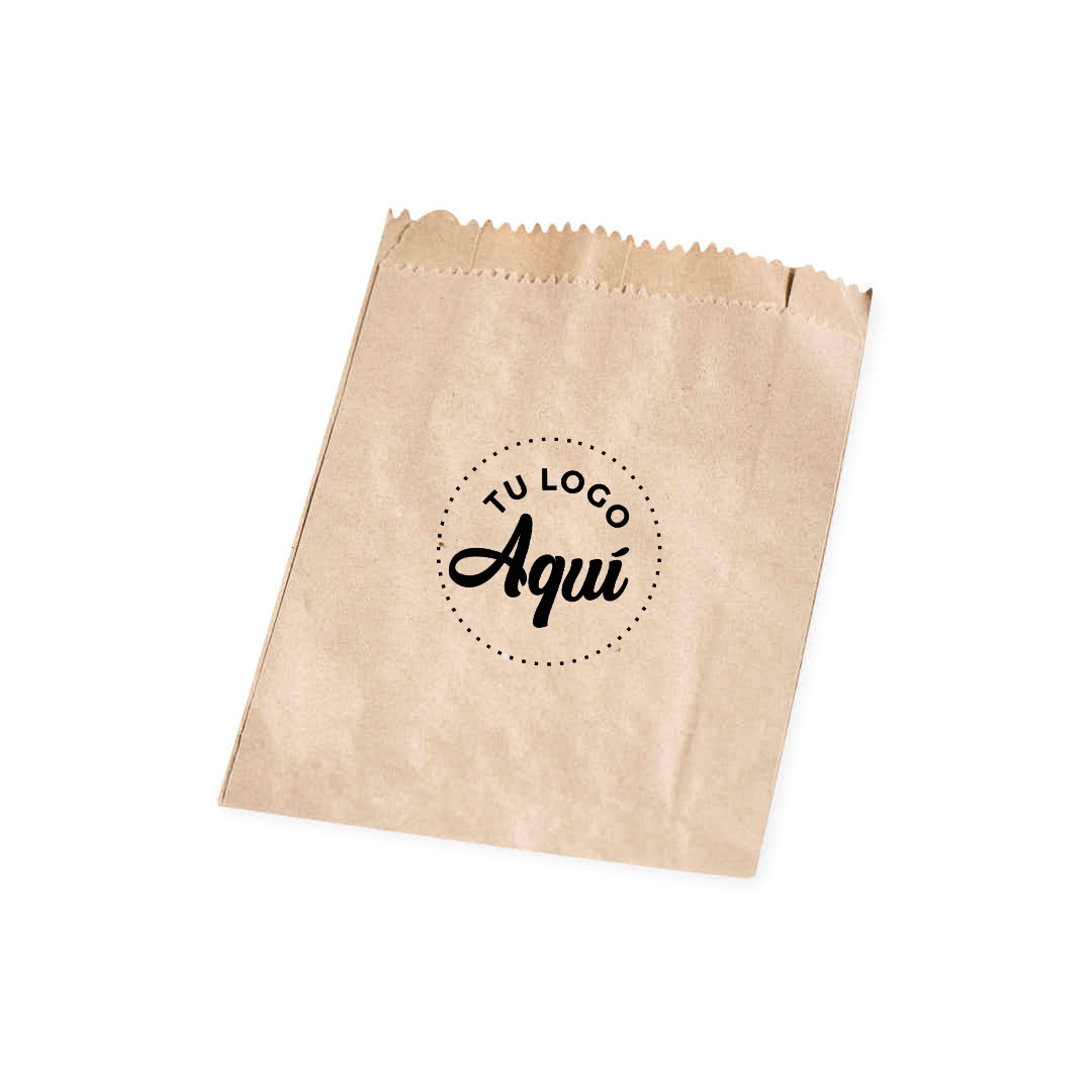 mEP BOLSA PAPEL FACTURAS KRAFT PERSONALIZADA N°4A (15*22CM) X UNIDAD
