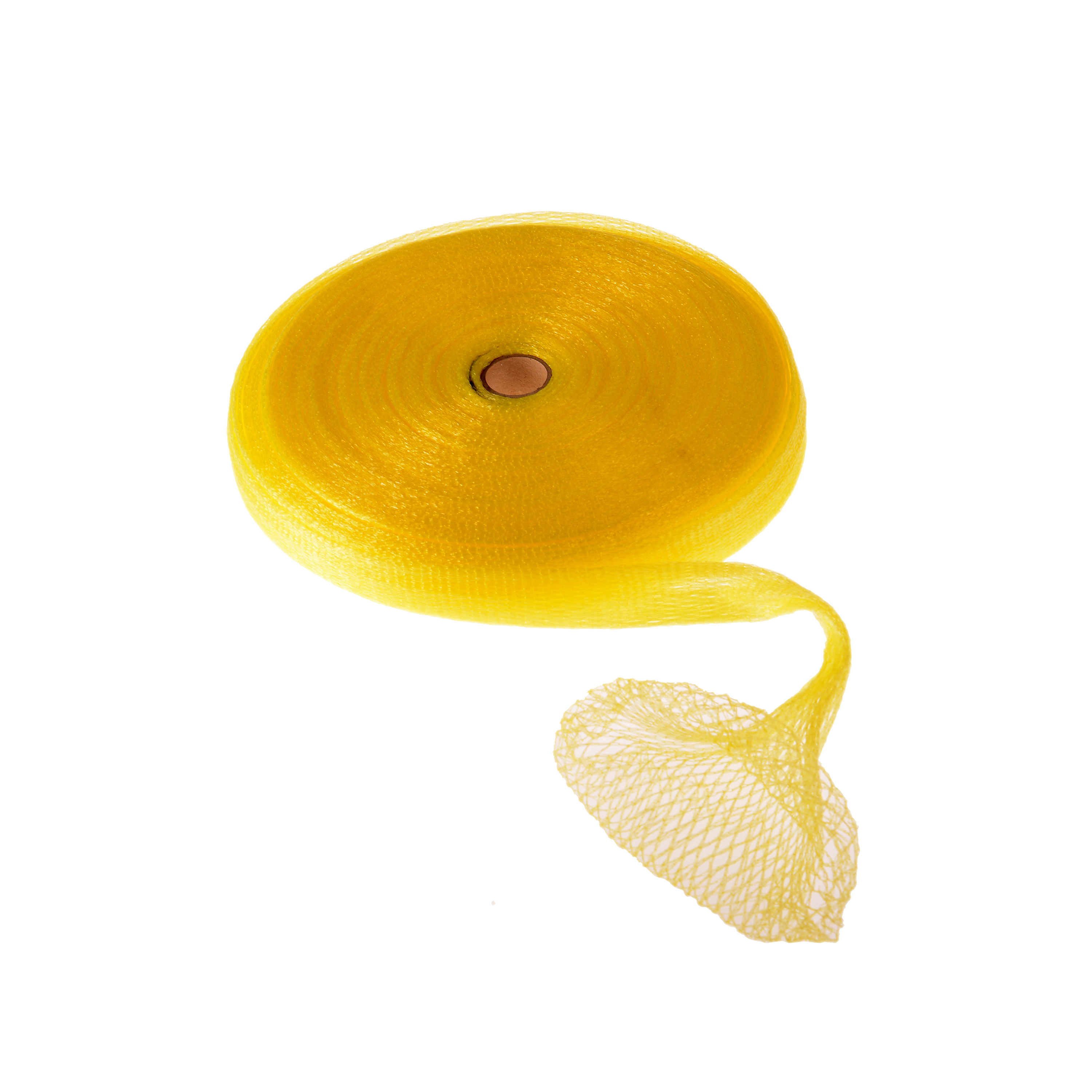 RED TUBULAR RAFIA AMARILLA ROLLO (164MTS *KG) (30CM DIAM.) *KG