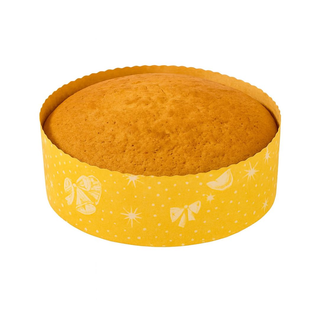 MOLDE BIZCOCHUELO PAPEL 22CM *100UNID