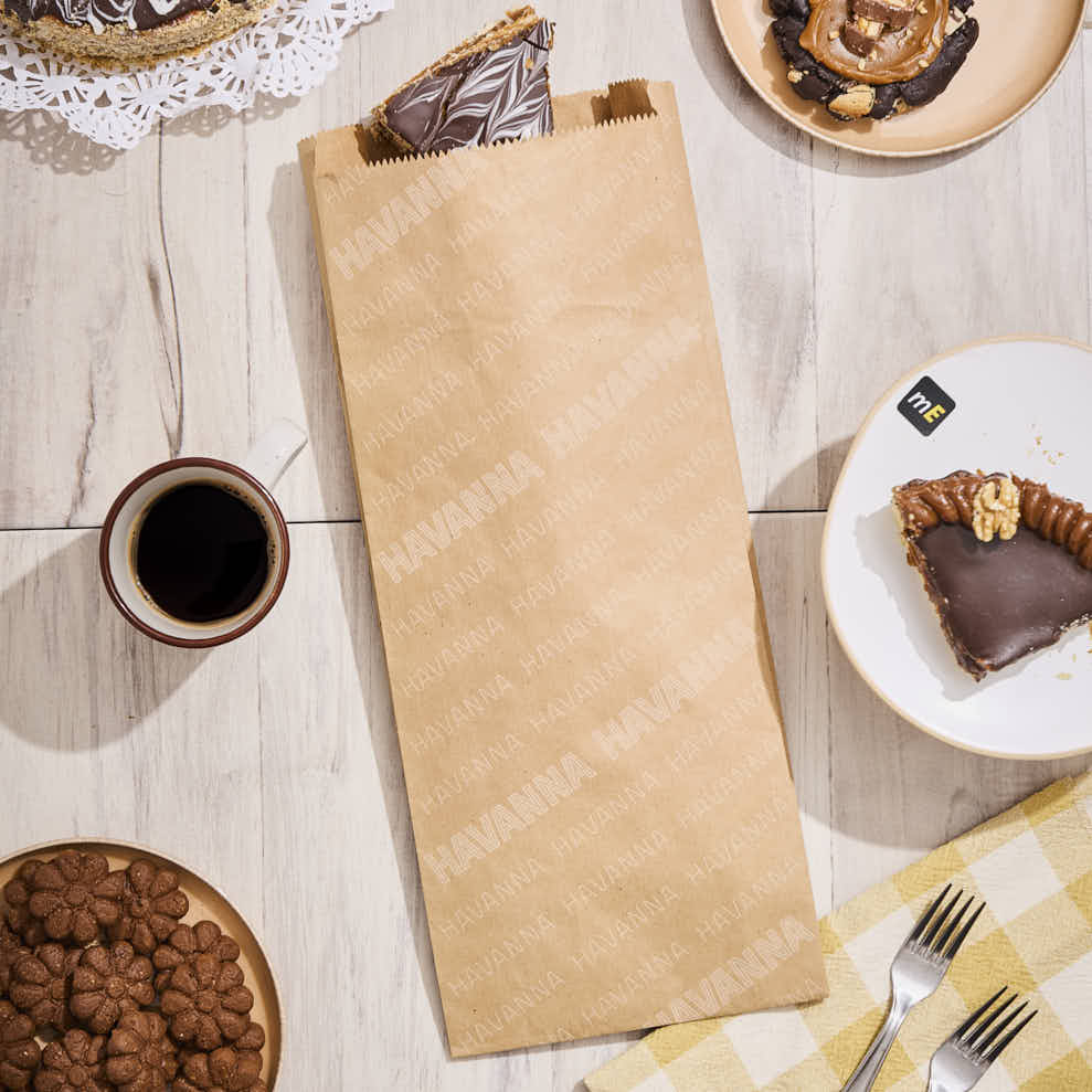 mEP BOLSA PAPEL FACTURAS KRAFT PERSONALIZADA N°8 (19*42CM) X UNIDAD