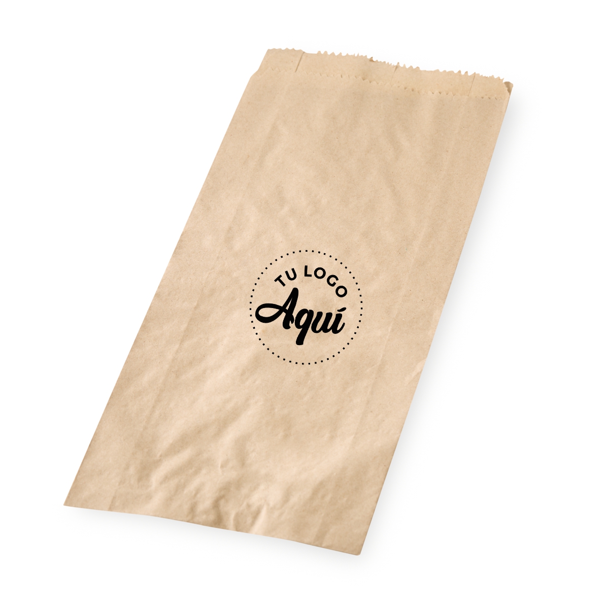 mEP BOLSA PAPEL FACTURAS KRAFT PERSONALIZADA N°8 (19*42CM) X UNIDAD