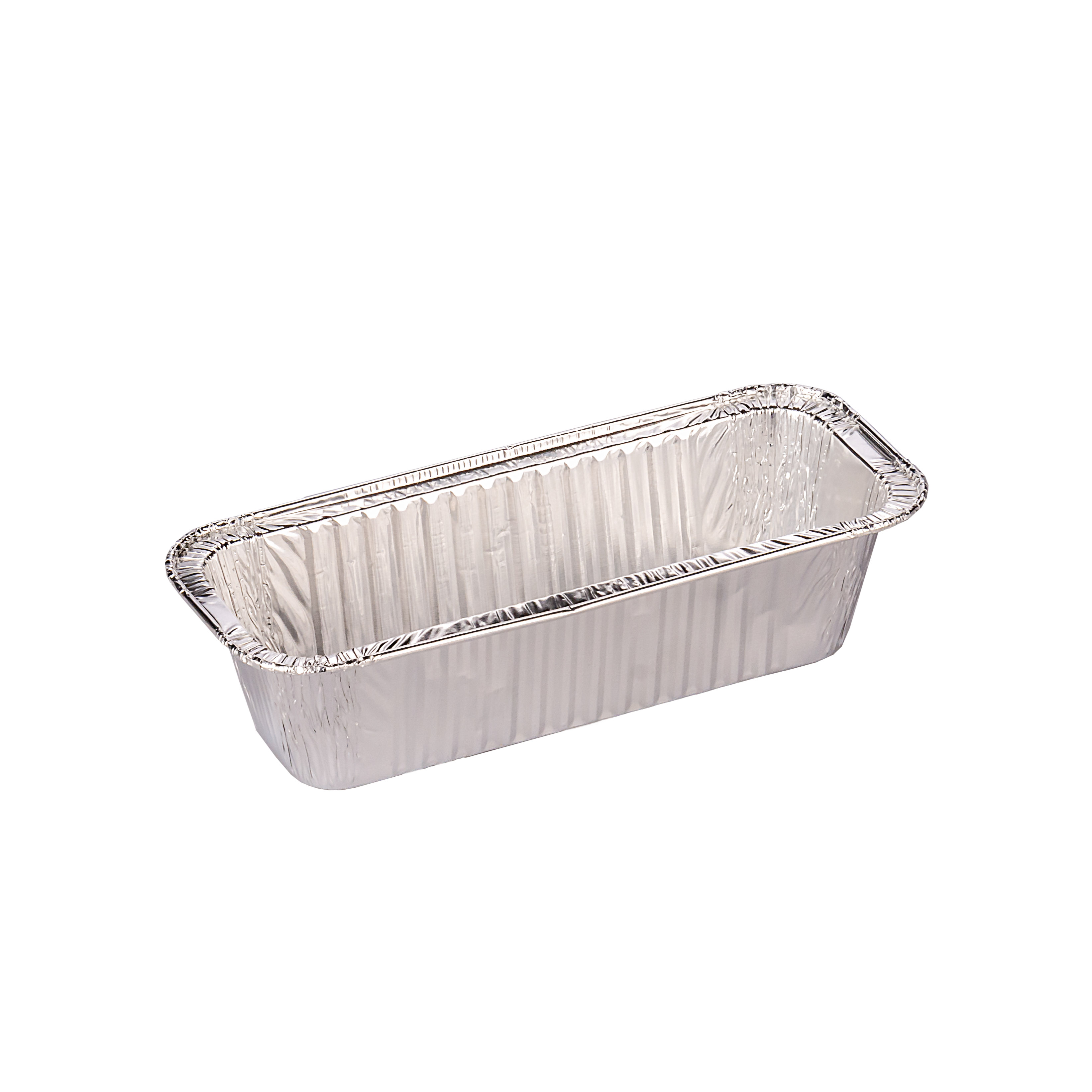 MOLDE BUDIN ALUMINIO DESCARTABLE MINI (RAL9) (5*11*3.5CM) *25UNID