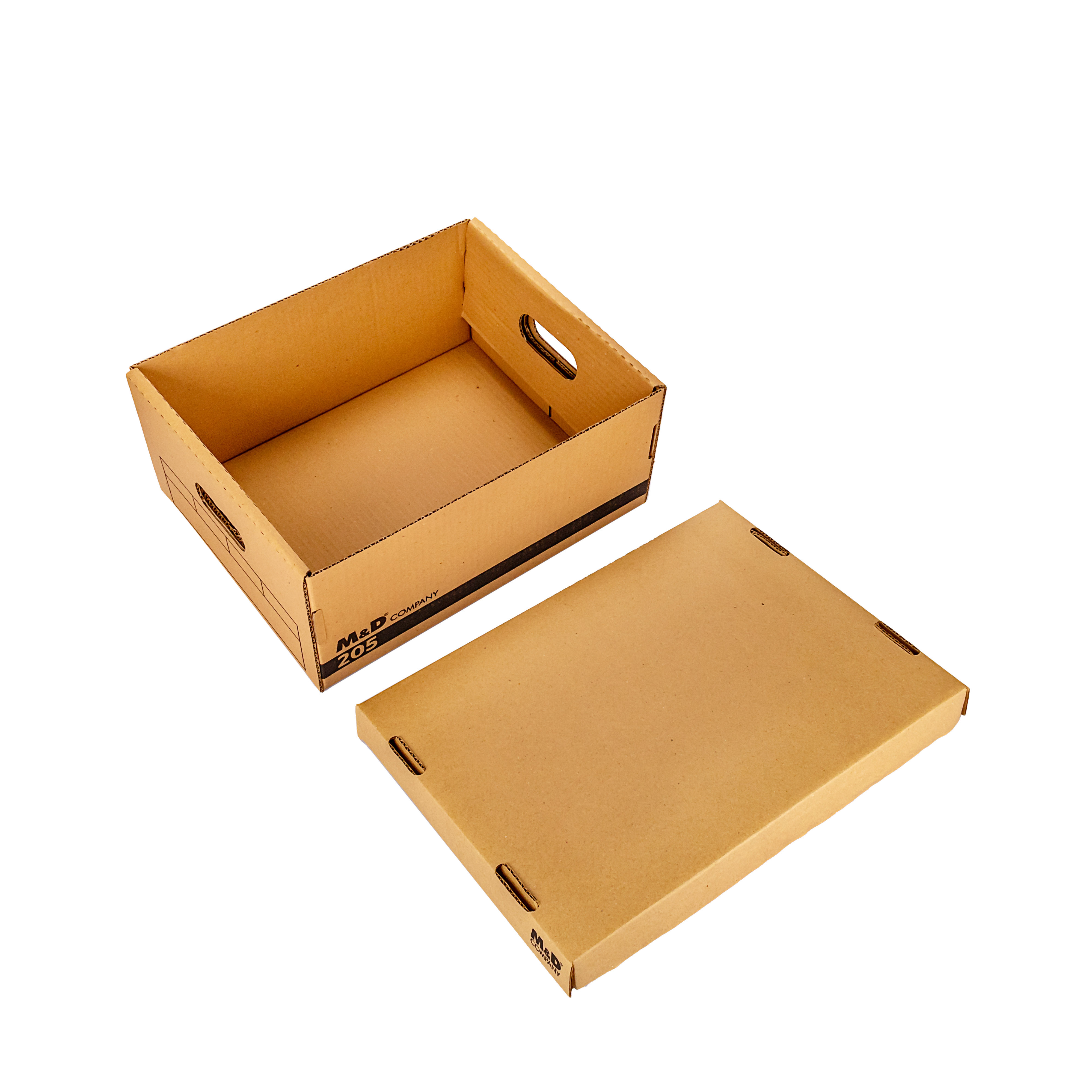 CAJA ARCHIVO CARTON AMERICANA BAJA KRAFT M&amp;D (30*40*17CM) *UNID