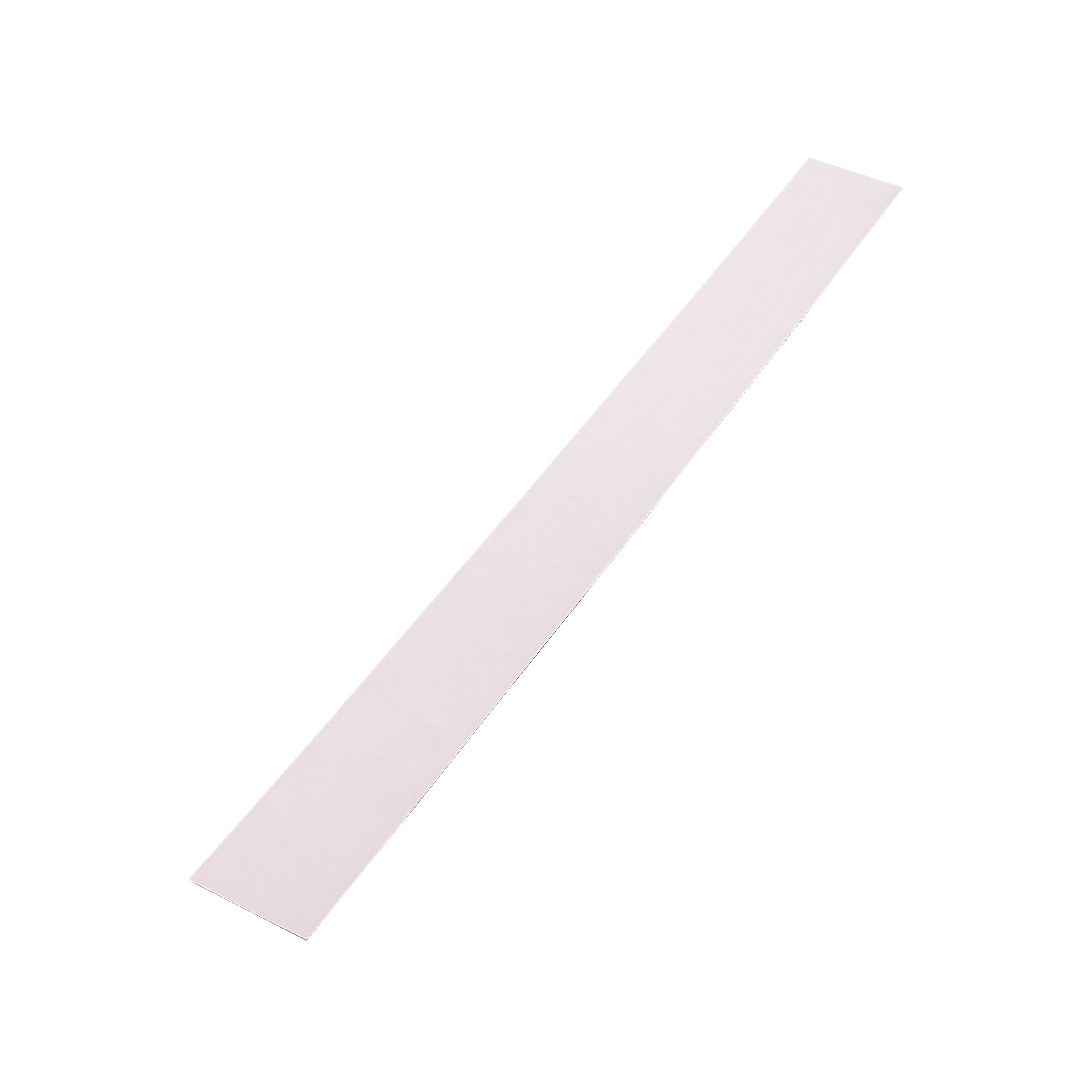 TIRAS DE CARTULINA BLANCA .50CM APROX (ANCHO 5CM - 135UNID)  *1KG.
