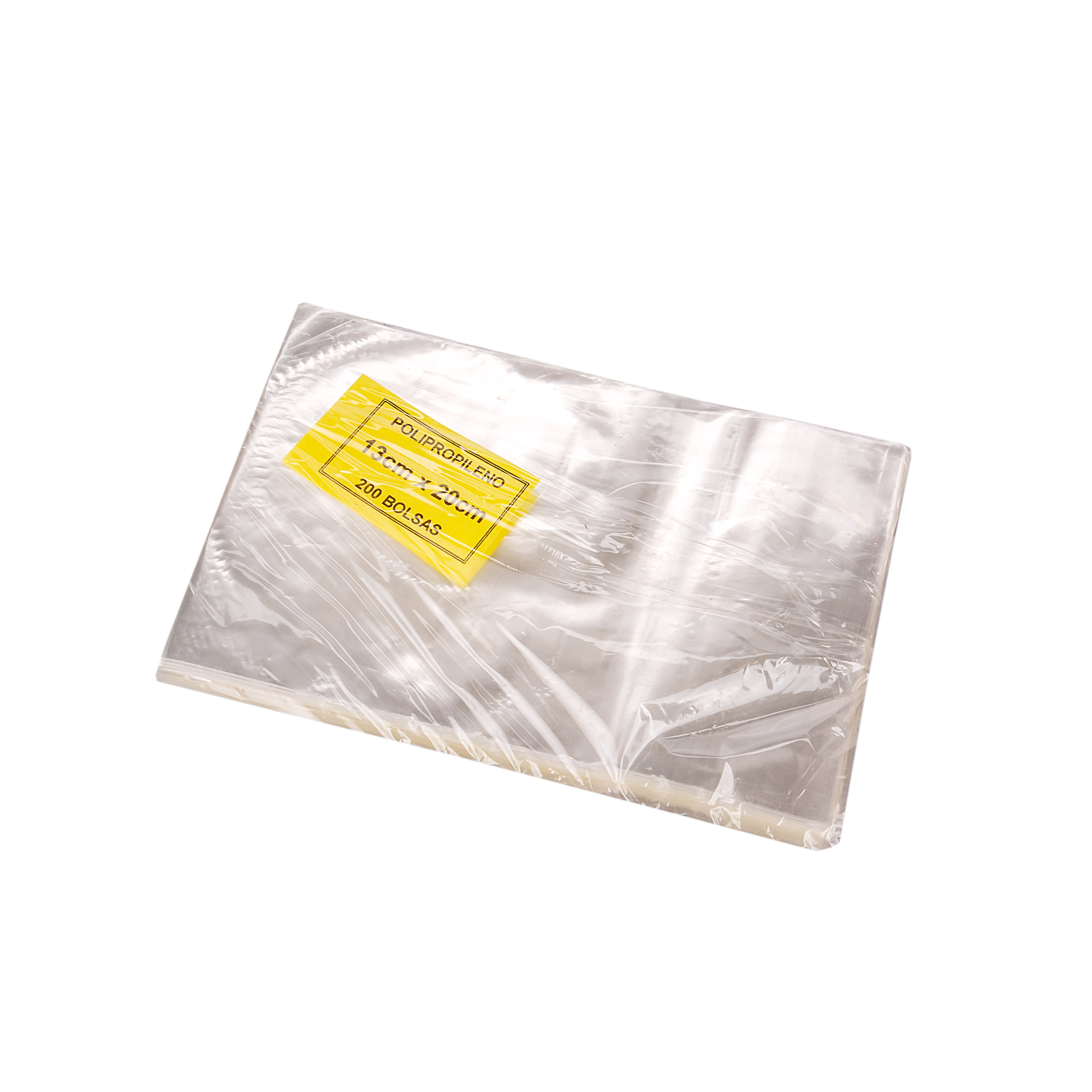 BOLSAS POLIPROPILENO.13*20CM *200UNID