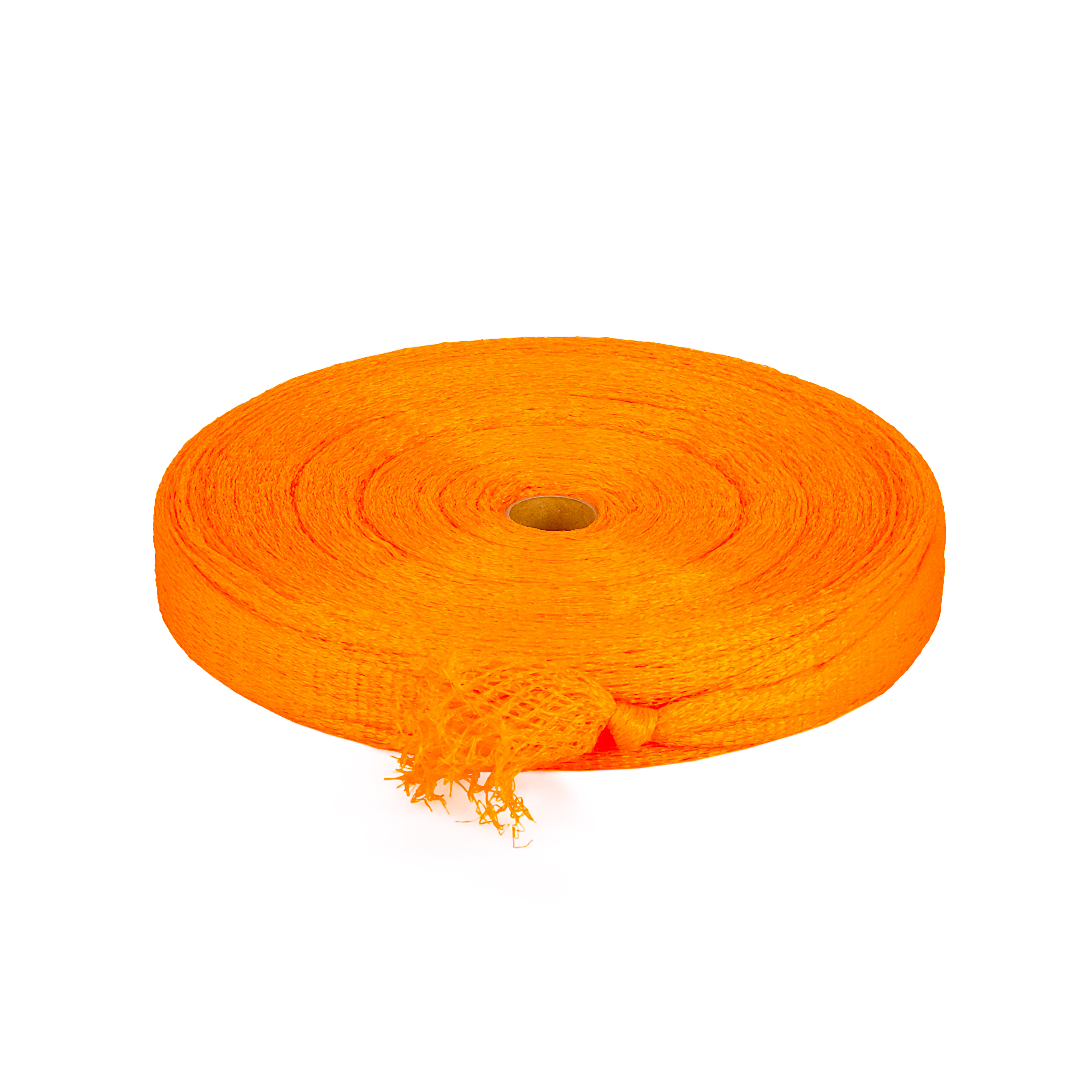 RED TUBULAR RAFIA NARANJA ROLLO (164MTS *KG) (30CM DIAM.) *KG