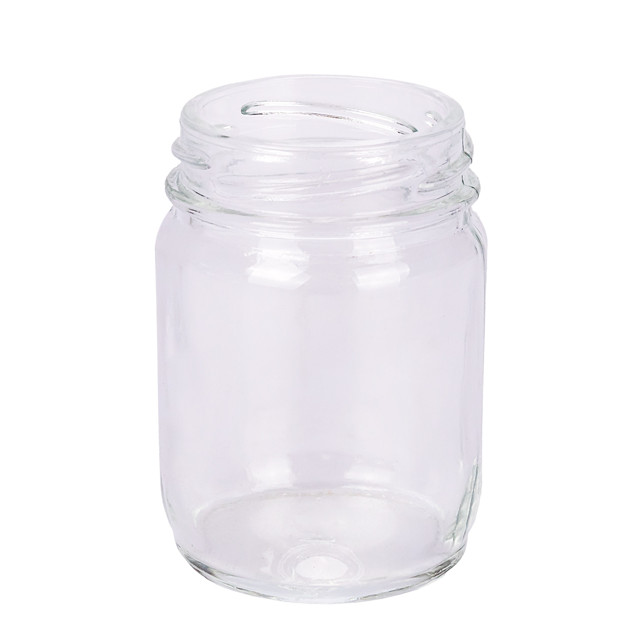 FRASCO VIDRIO CRISTAL.100CC ANCHOERO (TAPA 48MM) SIN TAPA PACK *20UNID