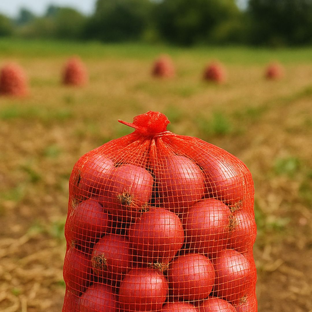 BOLSA AGRO RAFIA ROJA 44*75CM (REJILLA) *UNID