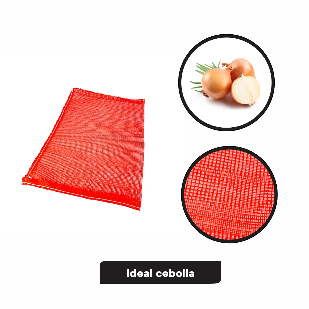 BOLSA AGRO RAFIA ROJA 44*75CM (REJILLA) *UNID