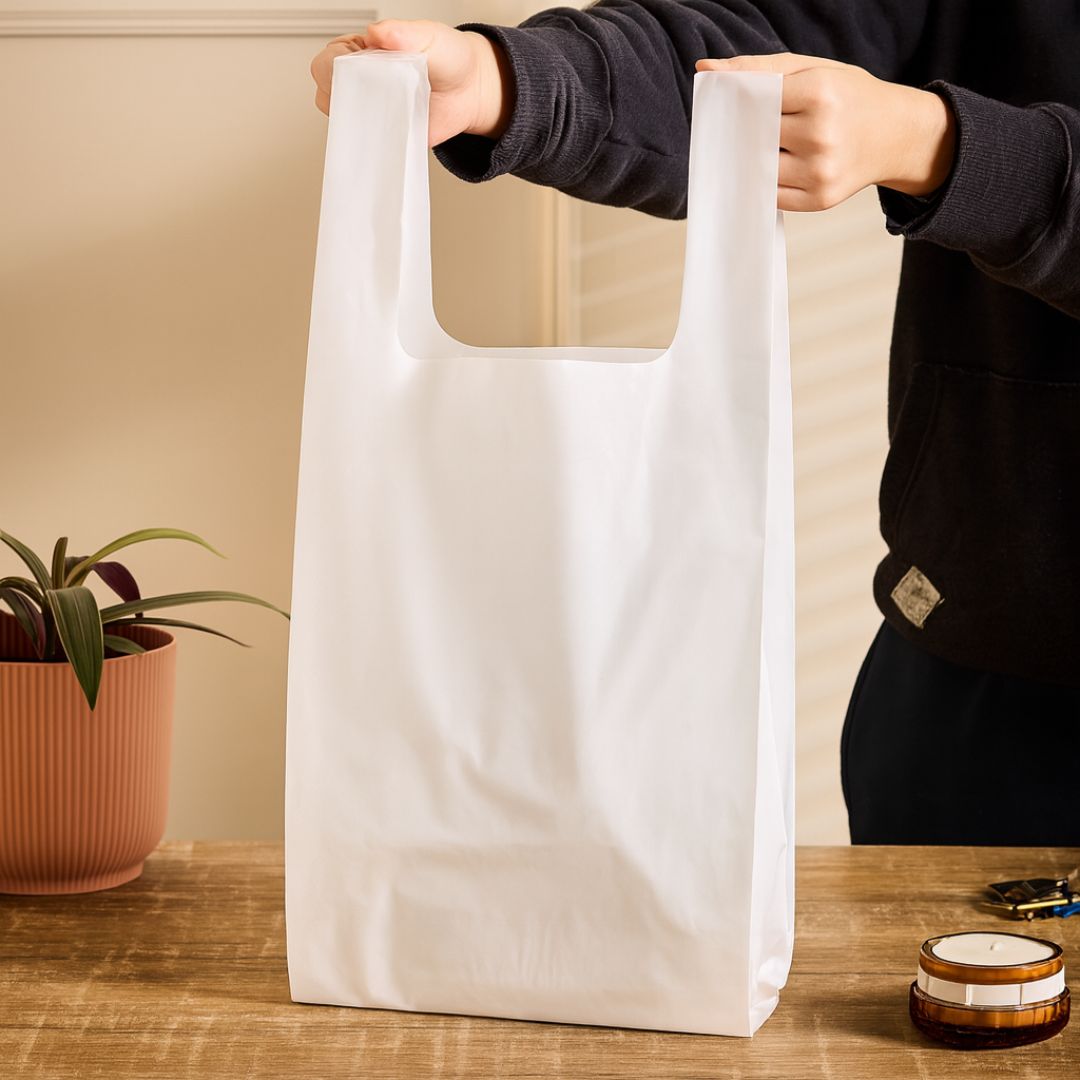 BOLSAS CAMISETA BLANCAS FERNANDEZ SUPER REFORZADA (BD - 30MIC) 45X60 *100UNID