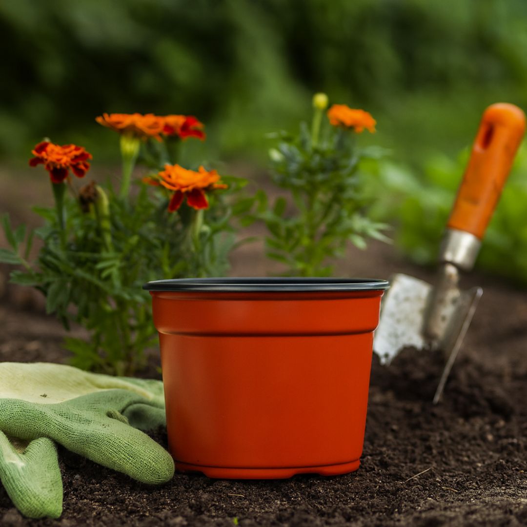 MACETA CARLUCCIO REDONDA BICOLOR UV 14 N/T (1350CC) *UNID