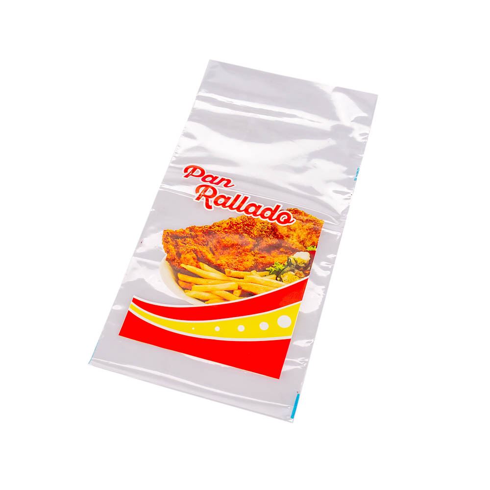 BOLSAS POLIPROPILENO.IMPRESO PAN RALLADO 15*30CM *100UNID