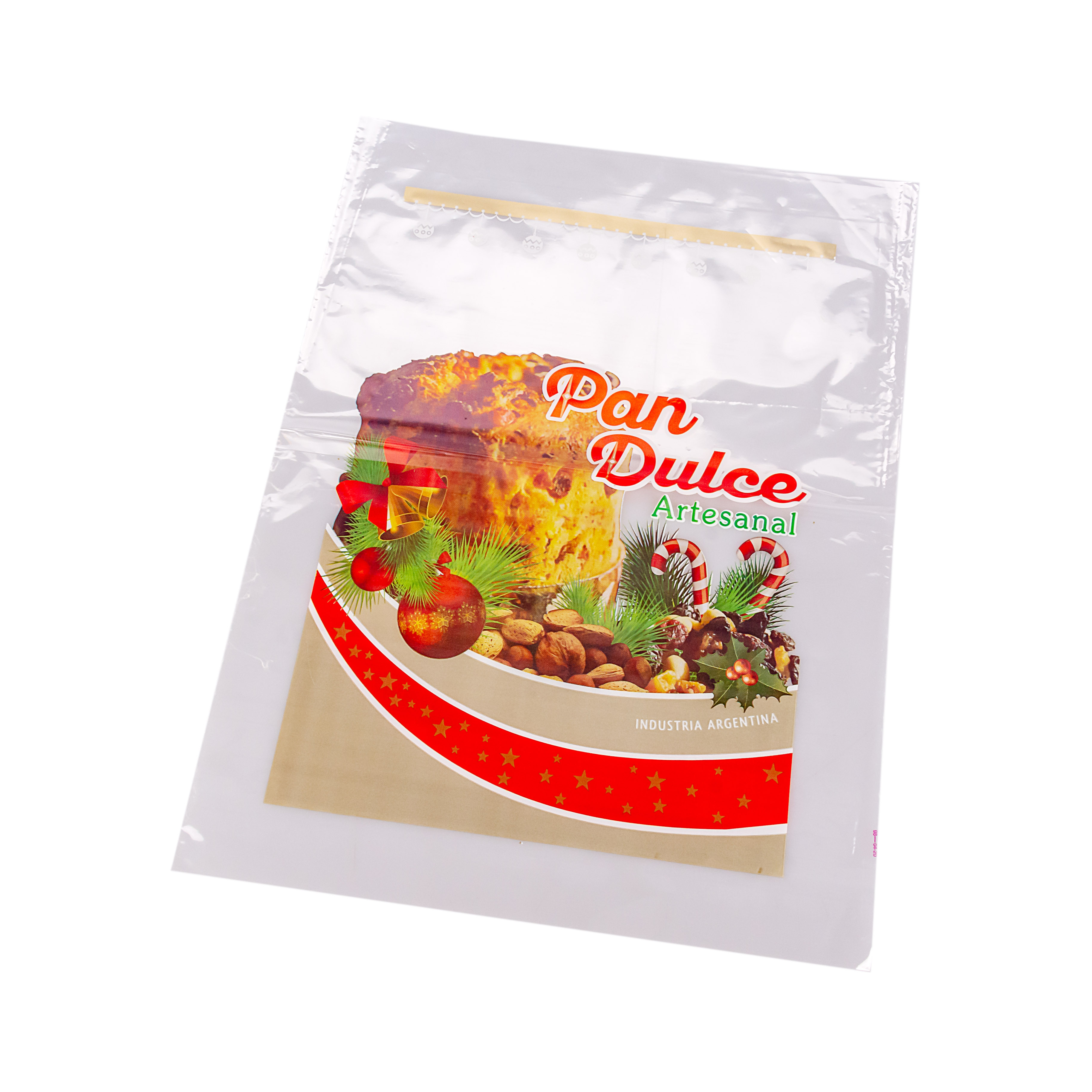 BOLSAS POLIPROPILENO.IMPRESO PAN DULCE 30*40CM *100UNID