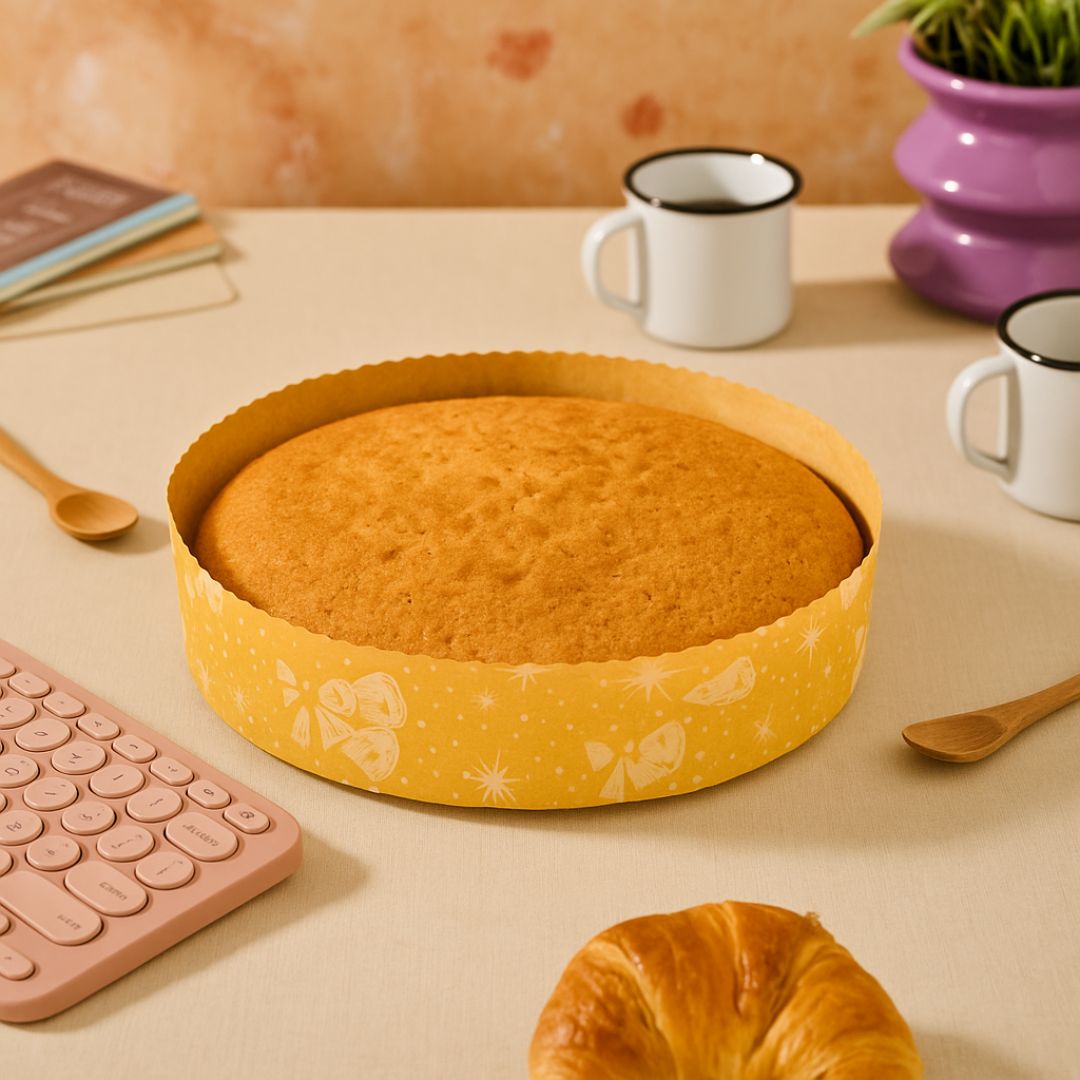 MOLDE BIZCOCHUELO PAPEL 24CM *100UNID