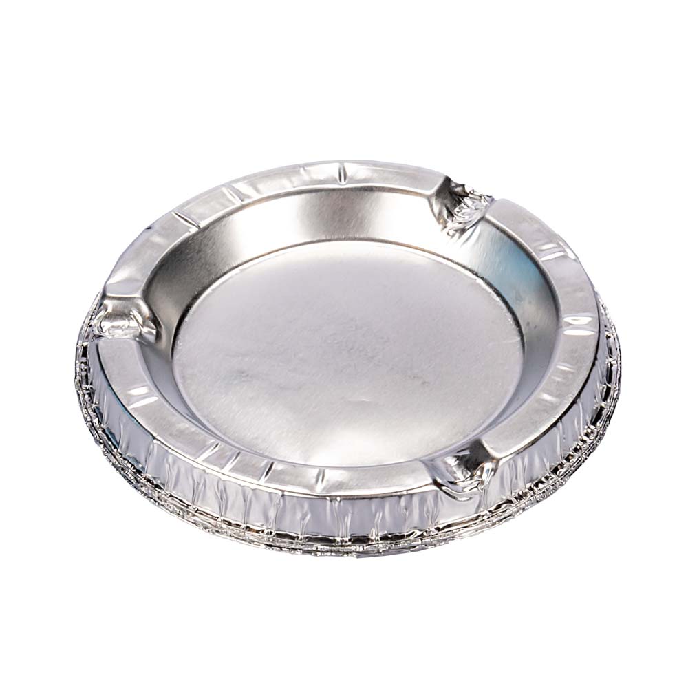 CENICERO ALUMINIO DESCARTABLE (CAL2) (8CM DIAM.) *100UNID