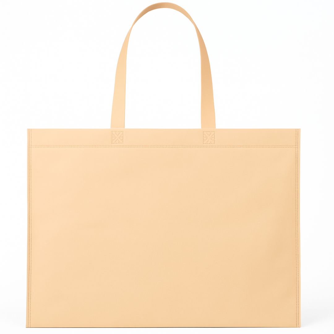 BOLSA FRISELINA LISA CON ASA 45*40CM LINO *UNID