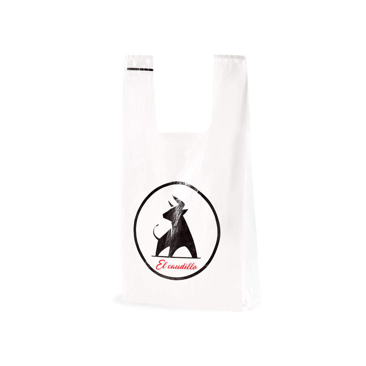 mEP BOLSA CAMISETA A/D PERSONALIZADA 1 O 2 COLORES 13MIC  (40*50CM) X UNIDAD