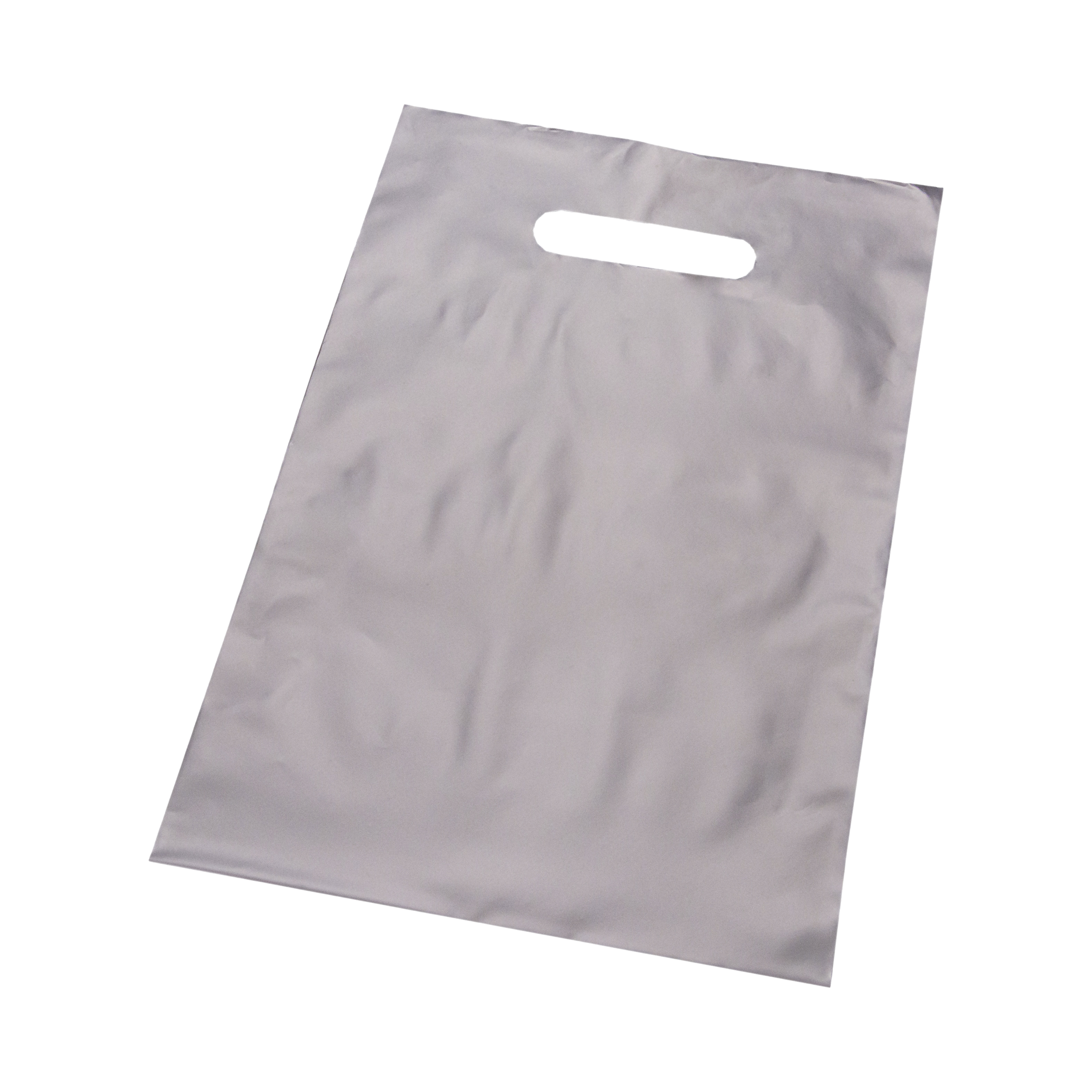 BOLSAS RIÑON LISAS TERLIZZI 25*35CM PLATA REFORZADAS (60MIC) PAQ.*50UNID