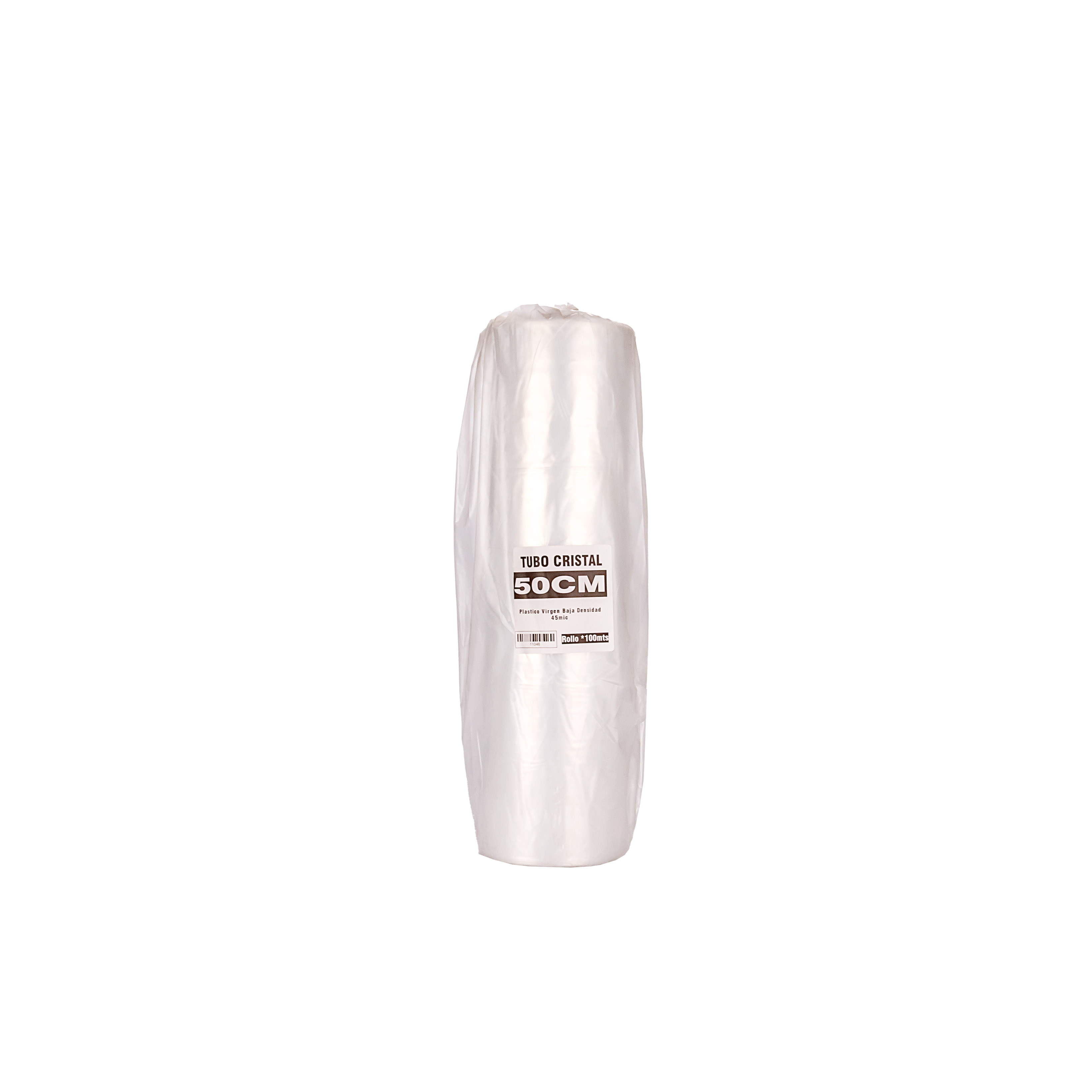 TUBO SIN CORTE FERNANDEZ PE CRISTAL (B/D - 45MIC) .50CM*100MTS *UNID