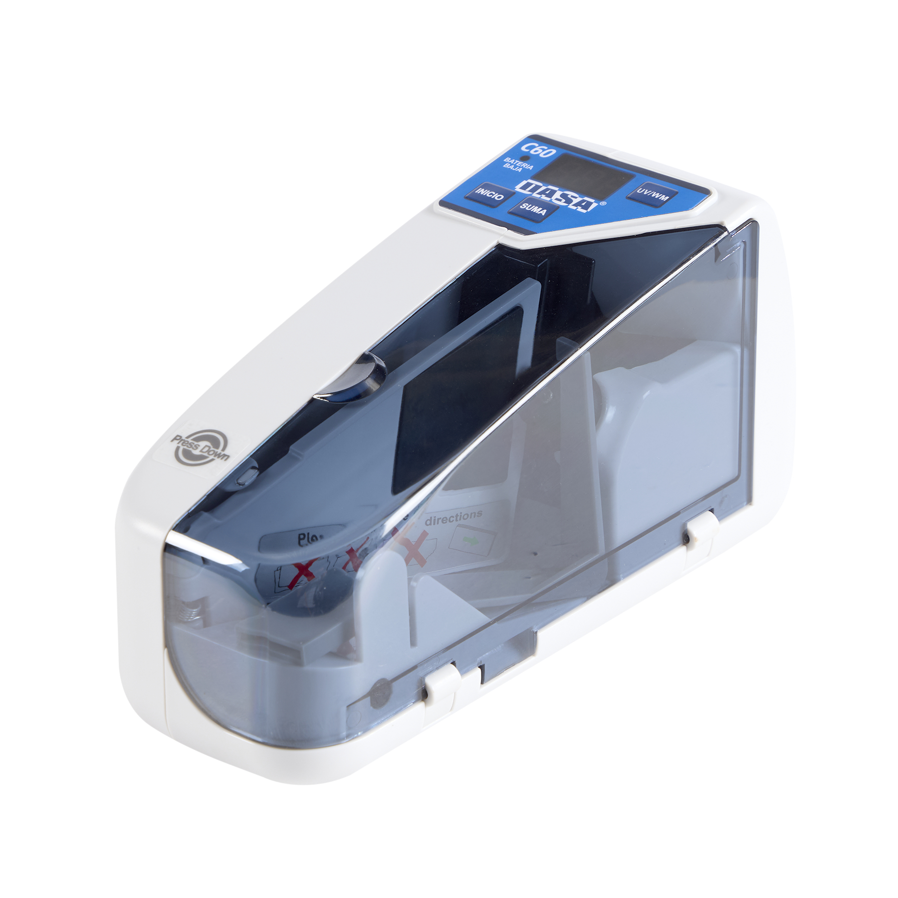 CONTADORA DE BILLETES C-60 DASA PORTATIL C/TRANSF  *UNID