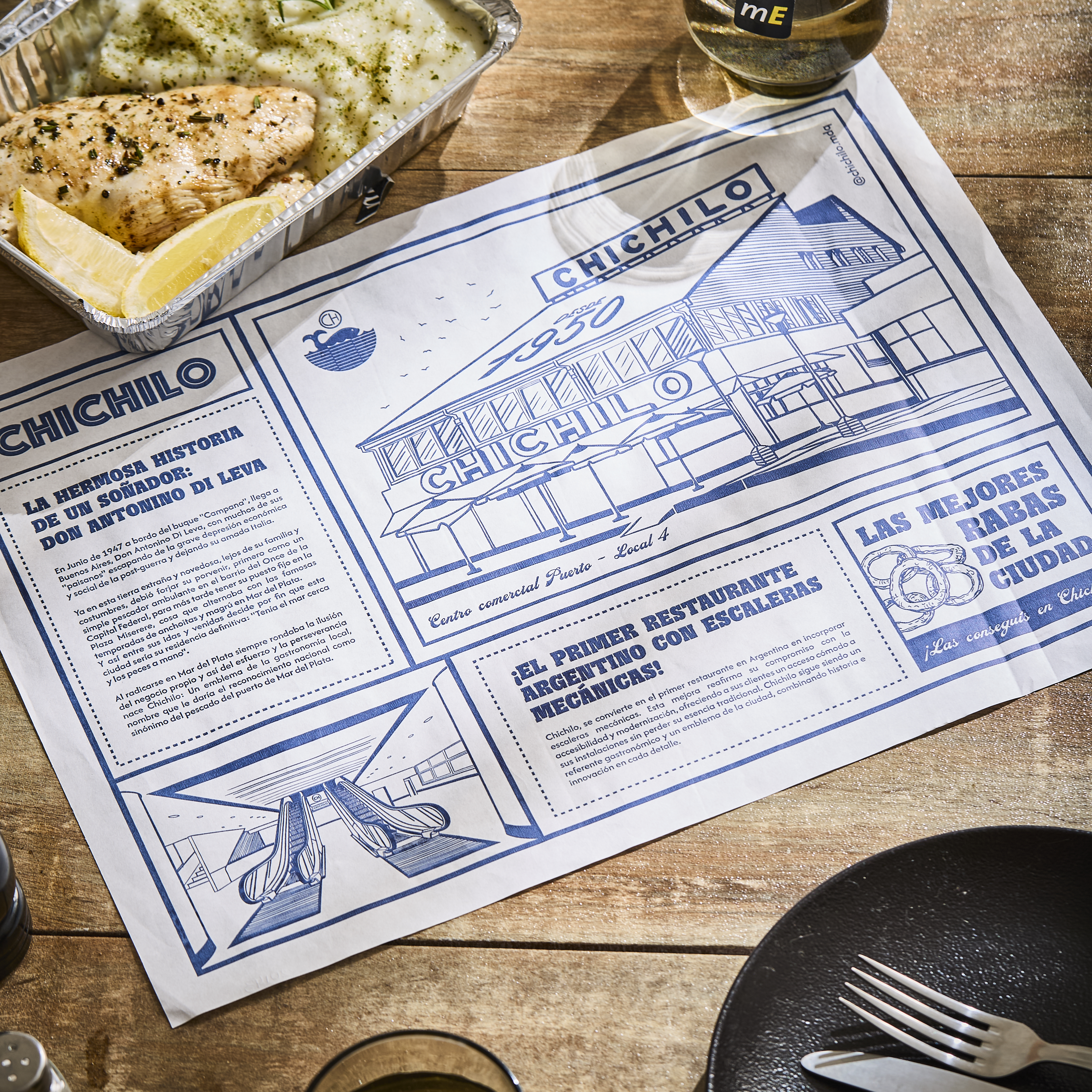 mEP INDIVIDUAL PAPEL EXTRA BLANCO PERSONALIZADO 30*40CM (50GRS) X UNIDAD