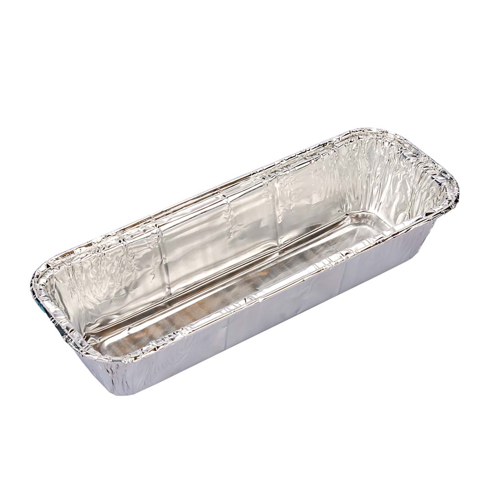 MOLDE BUDIN ALUMINIO.DESCARTABLE.GRANDE (RAL4) (10*27*6CM) *25UNID