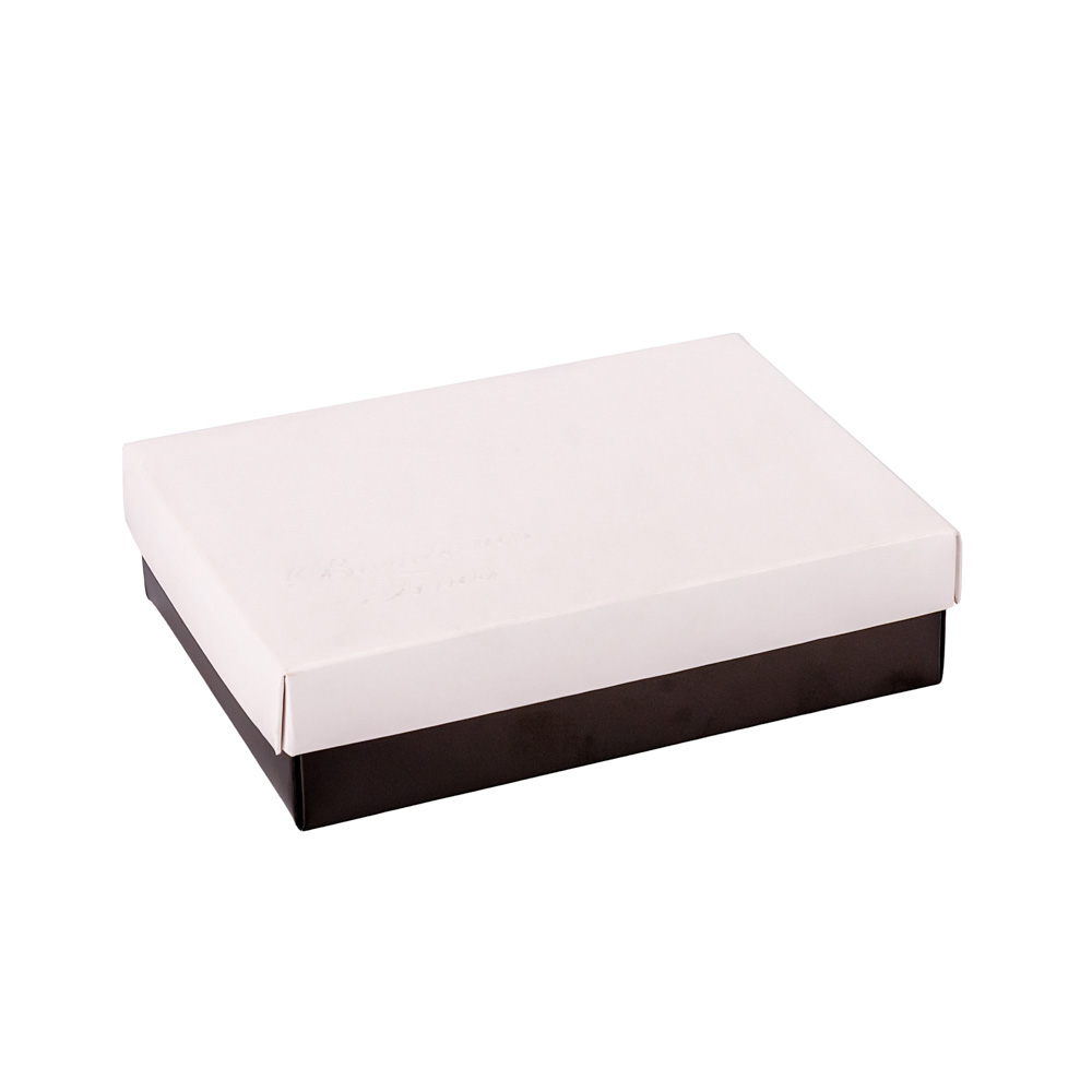 CAJA BOMBONES FINOS CON TAPA BLANCA.1/2KG (11*18*4CM) *UNID