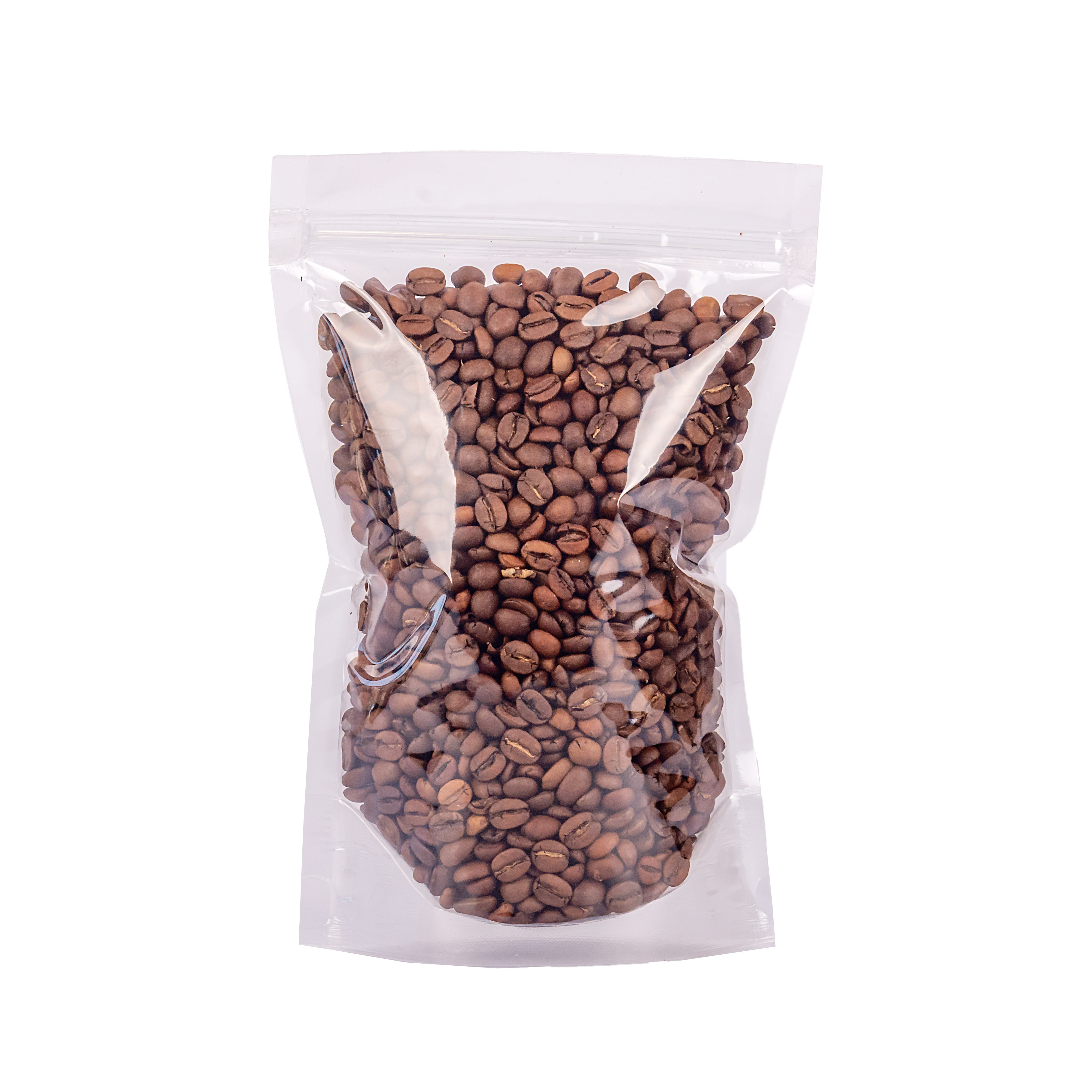 BOLSAS DOYPACK CRISTAL 500ML CON ZIPPER 15*22CM (90MIC) *50UNID