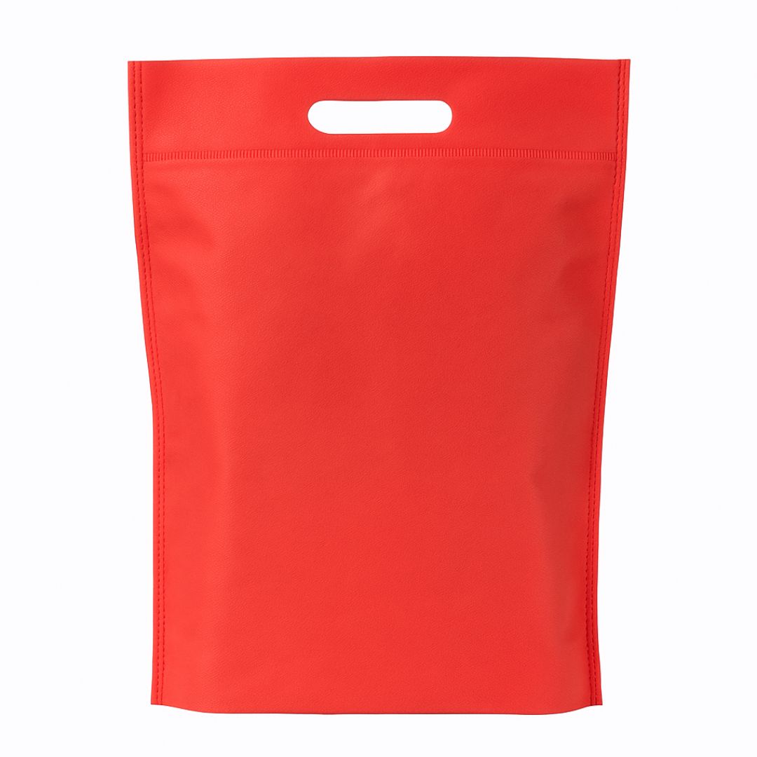 BOLSA FRISELINA RIÑON LISA 30*40CM ROJO (10K-17) *20UNID