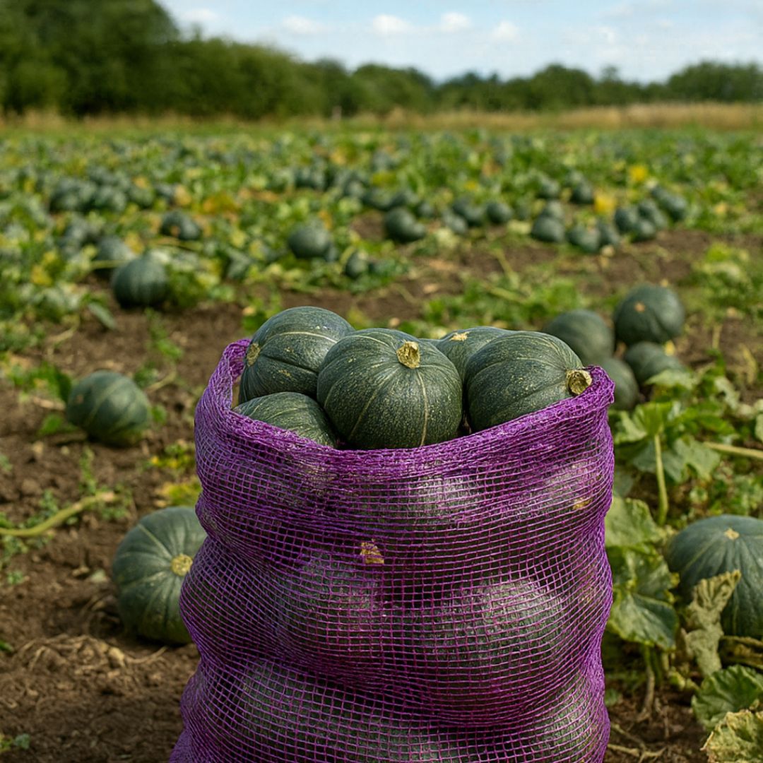BOLSA AGRO RAFIA VIOLETA 42*68CM (REJILLA) *UNID