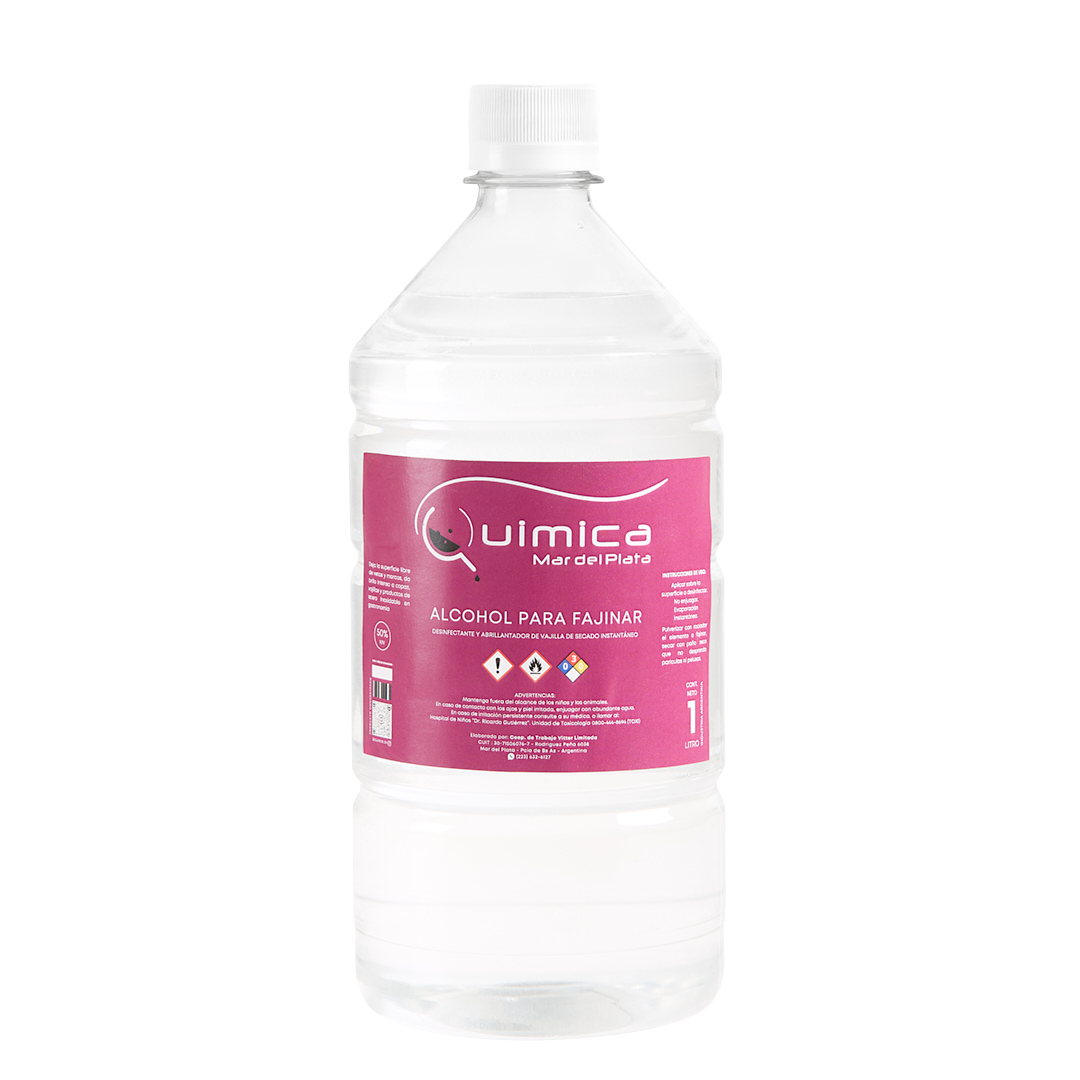 ALCOHOL DE FAJINAR VITTER (1LTS) SIN OLOR *UNID.