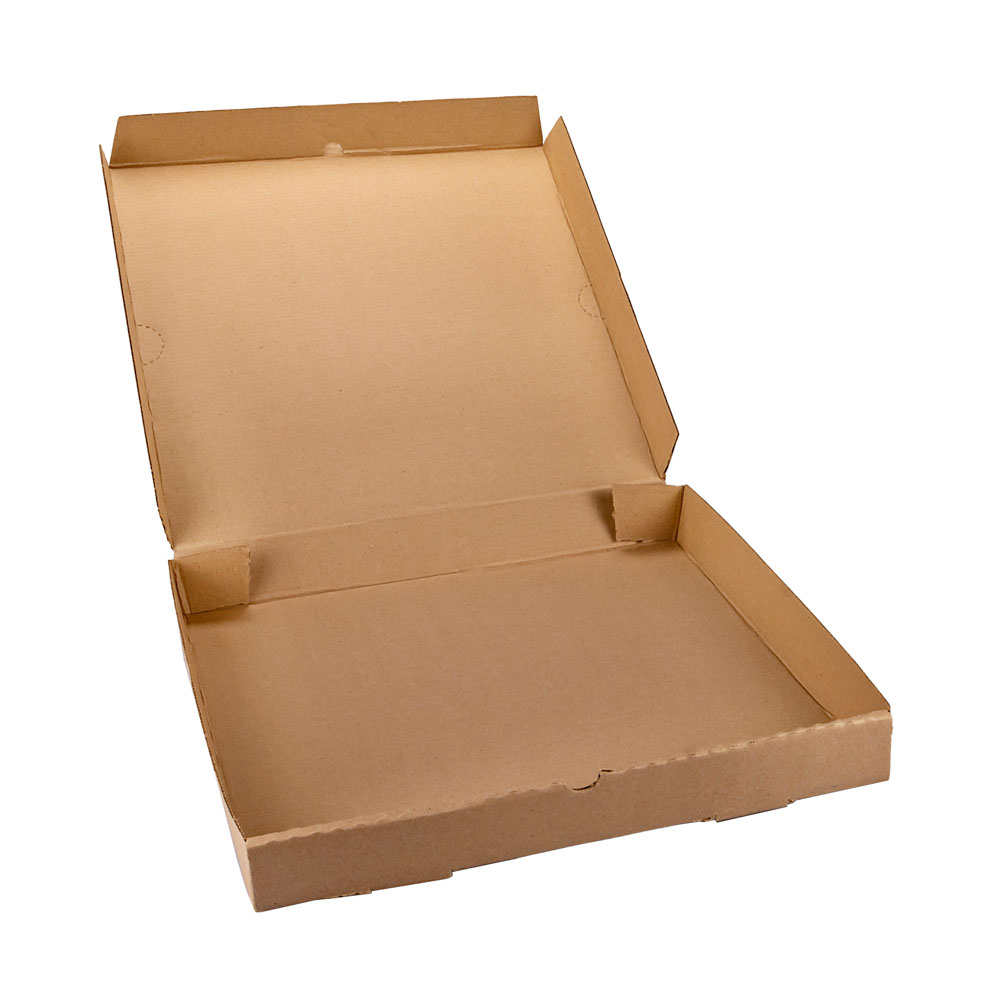 CAJA PIZZA MICRO MARRON/MARRON.SUPER GRANDE (41.5*41.5*5CM) *100UNID