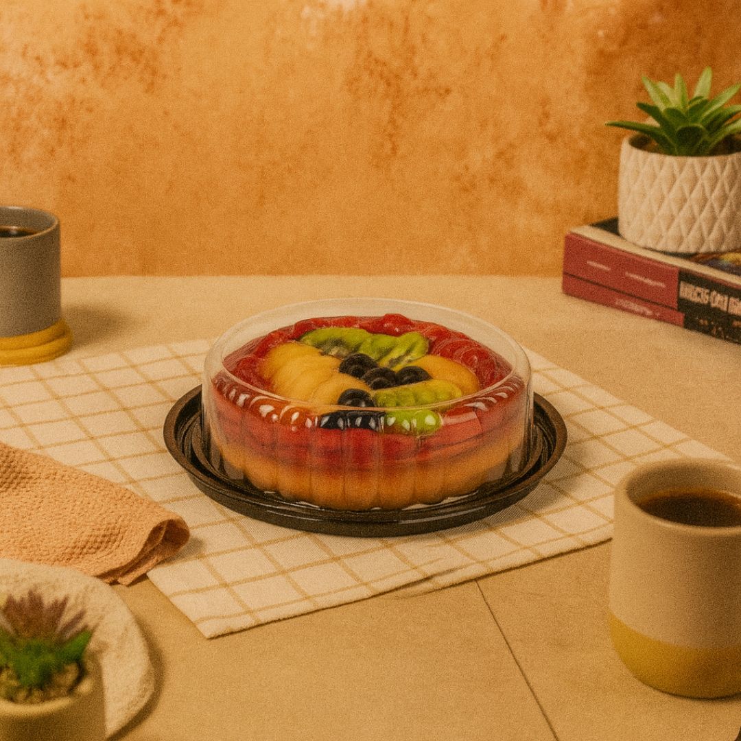 TORTERA REDONDA BOULEVARES PET BAJA (26*6CM) (T26BPET) *10UNID