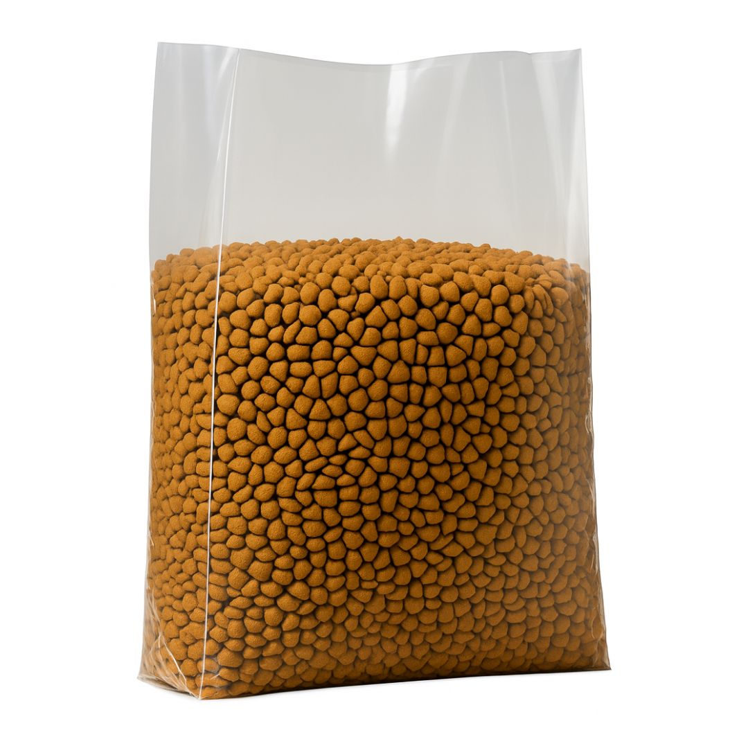 BOLSAS PLASTICAS FERNANDEZ TRASLUCIDAS (65MIC - B/D - C/FUELLE) .35X65CM *100UNID